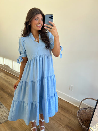 Sunday Best Midi Dress (Blue)