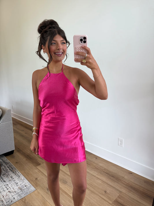 Hot Shot Satin Mini