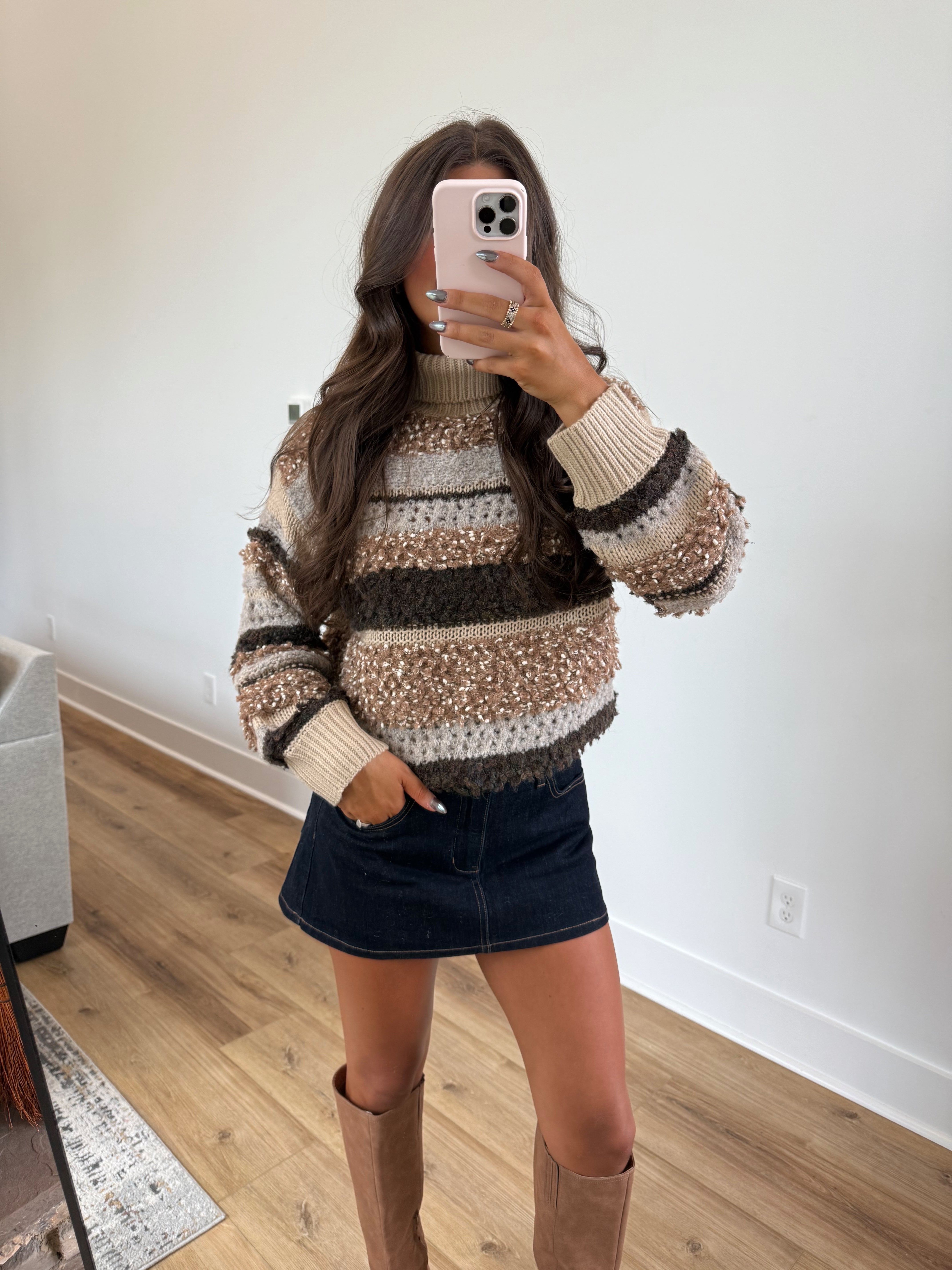 The Butter Pecan Turtleneck