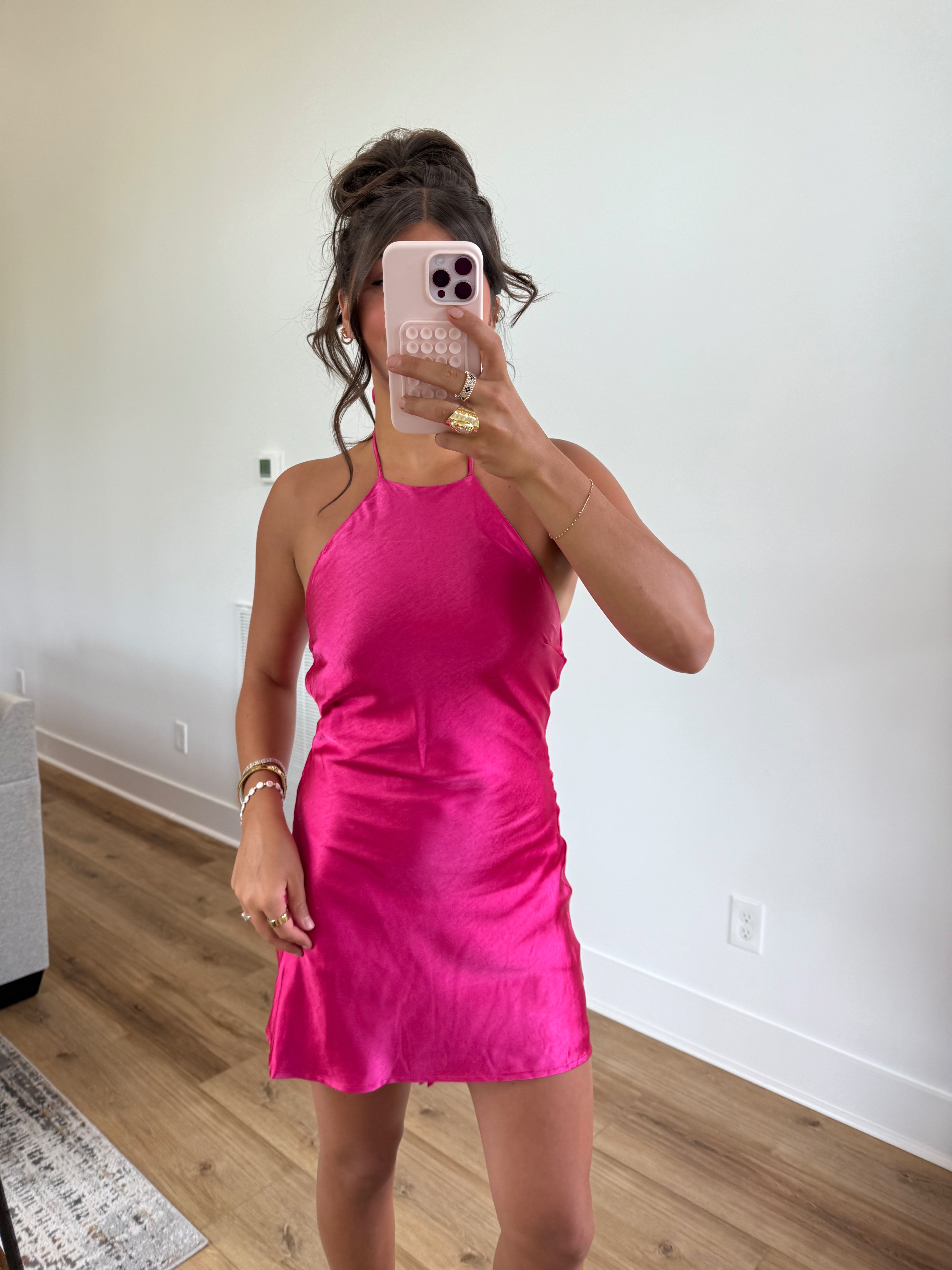 Hot Shot Satin Mini
