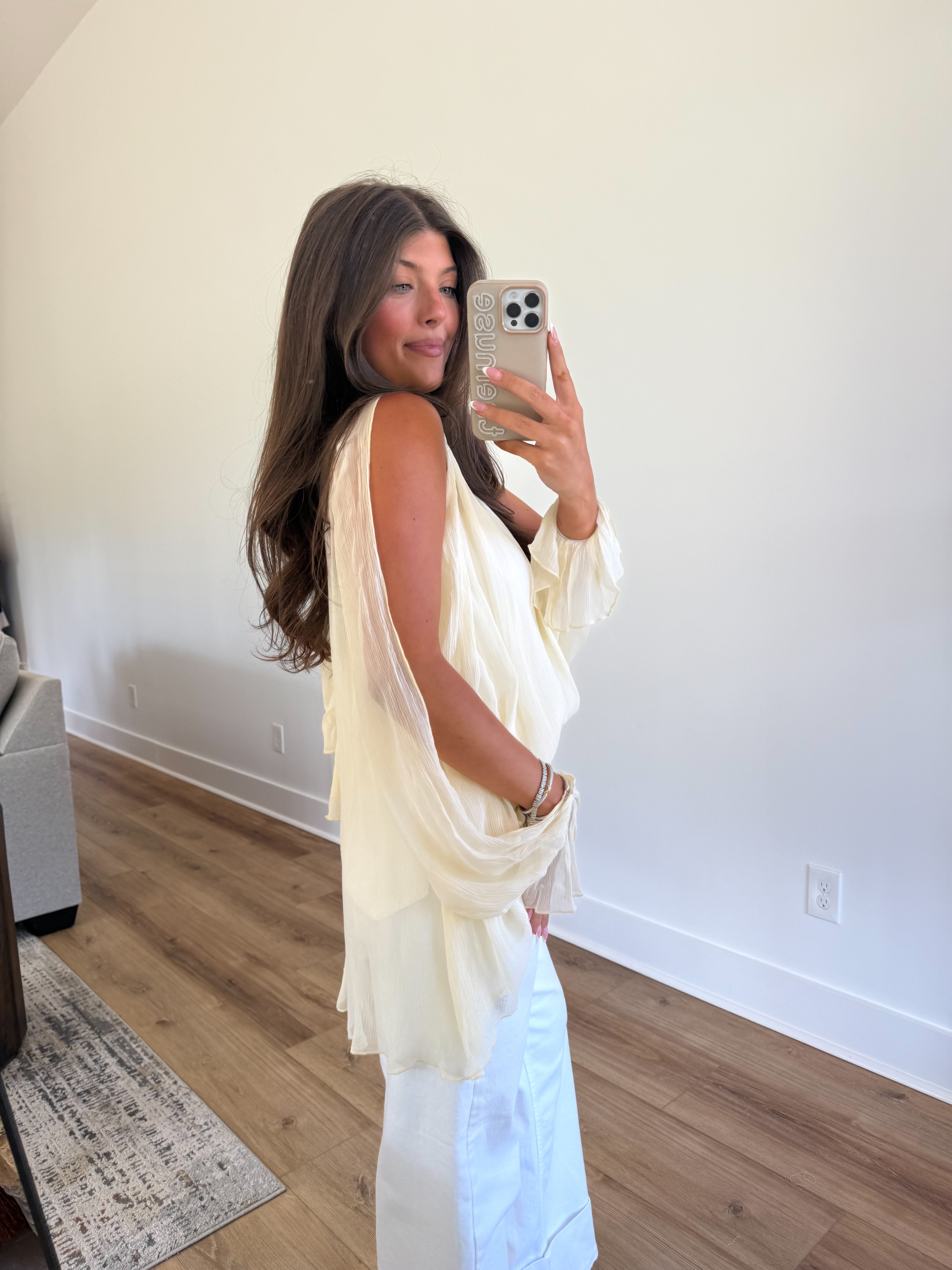 Soft Wrap Scarf Top