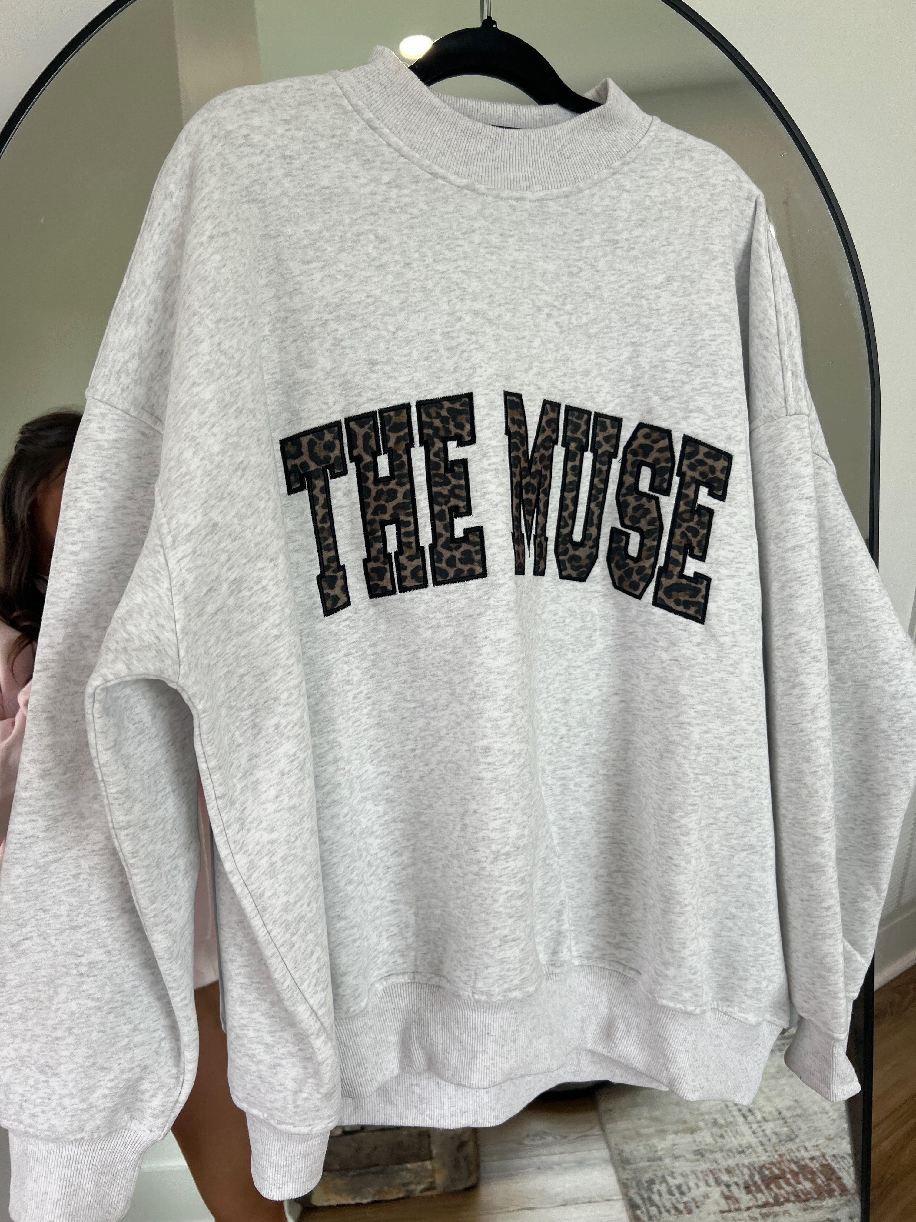 The Muse Varsity Mockneck (Cheetah)