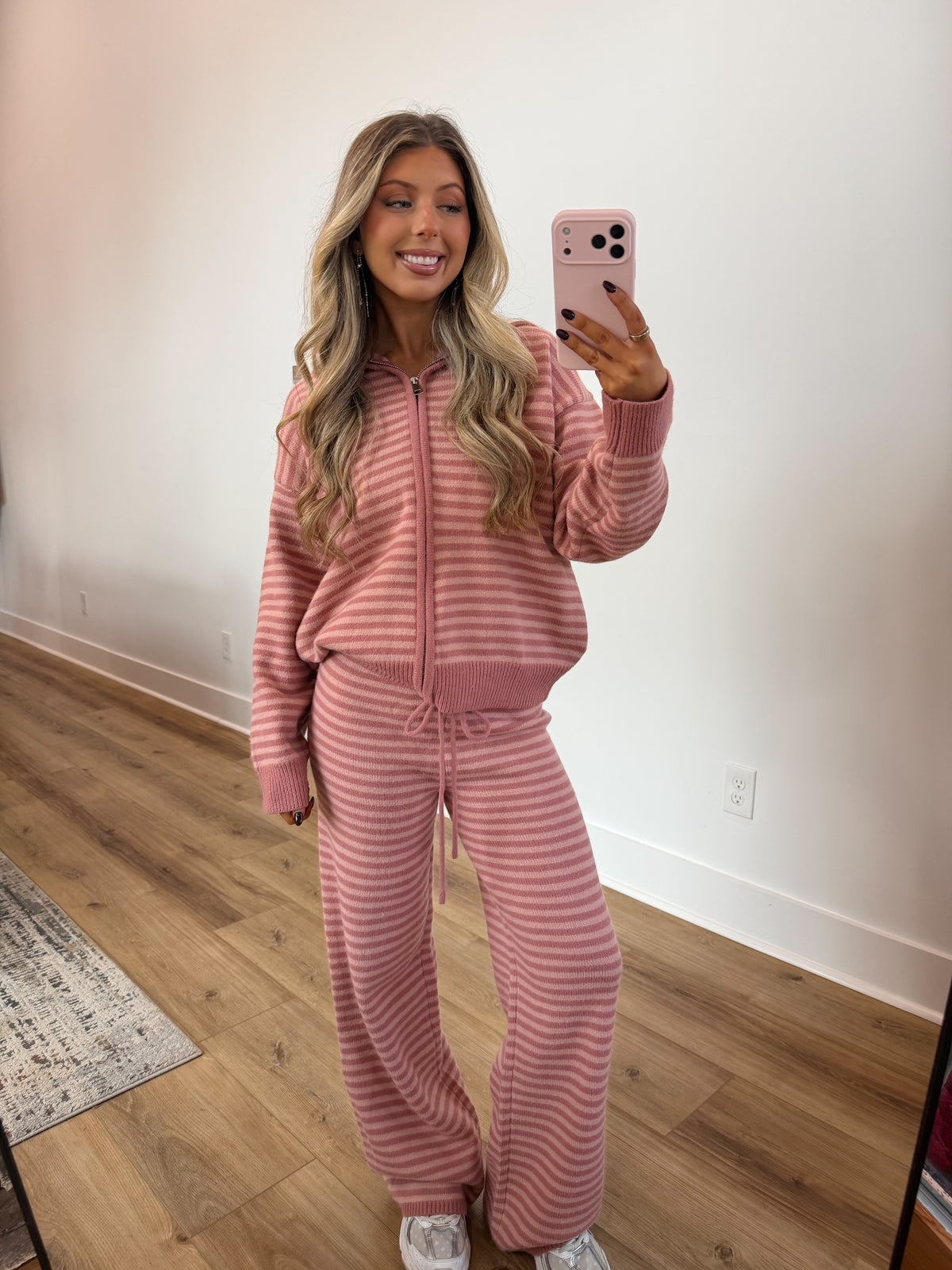 Think Pink Stripes Set