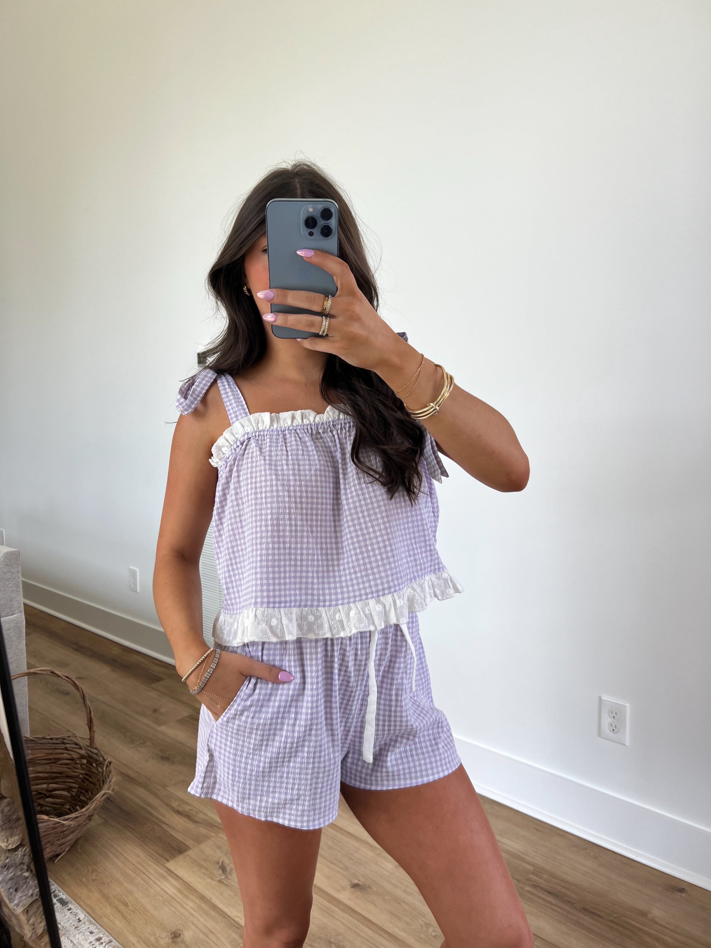 Spring Dreams Lavender Pj Set