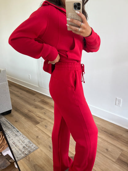 Cherry Red Lounge Set