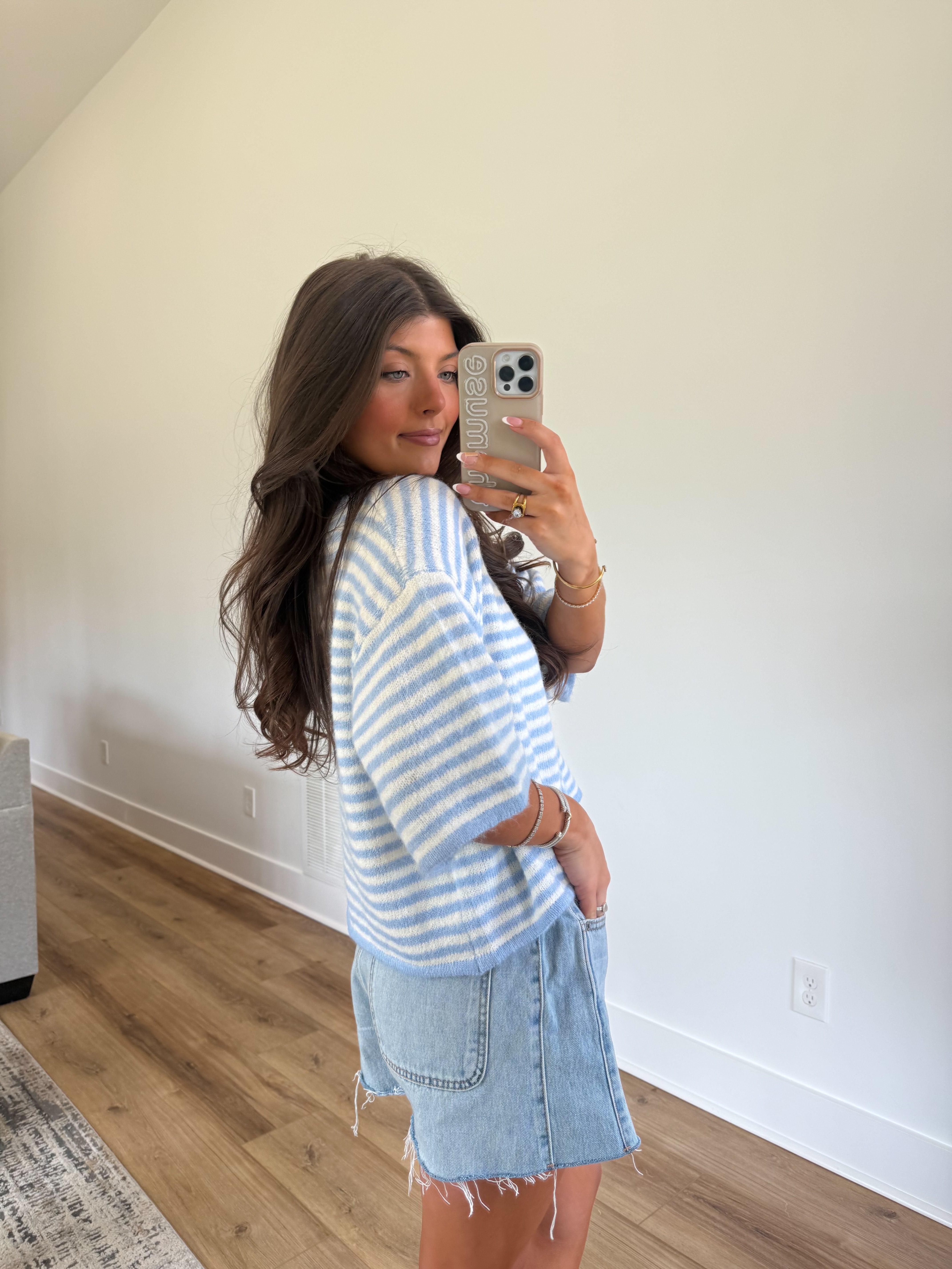 The Cloud Cardi (Blue Hydrangea)