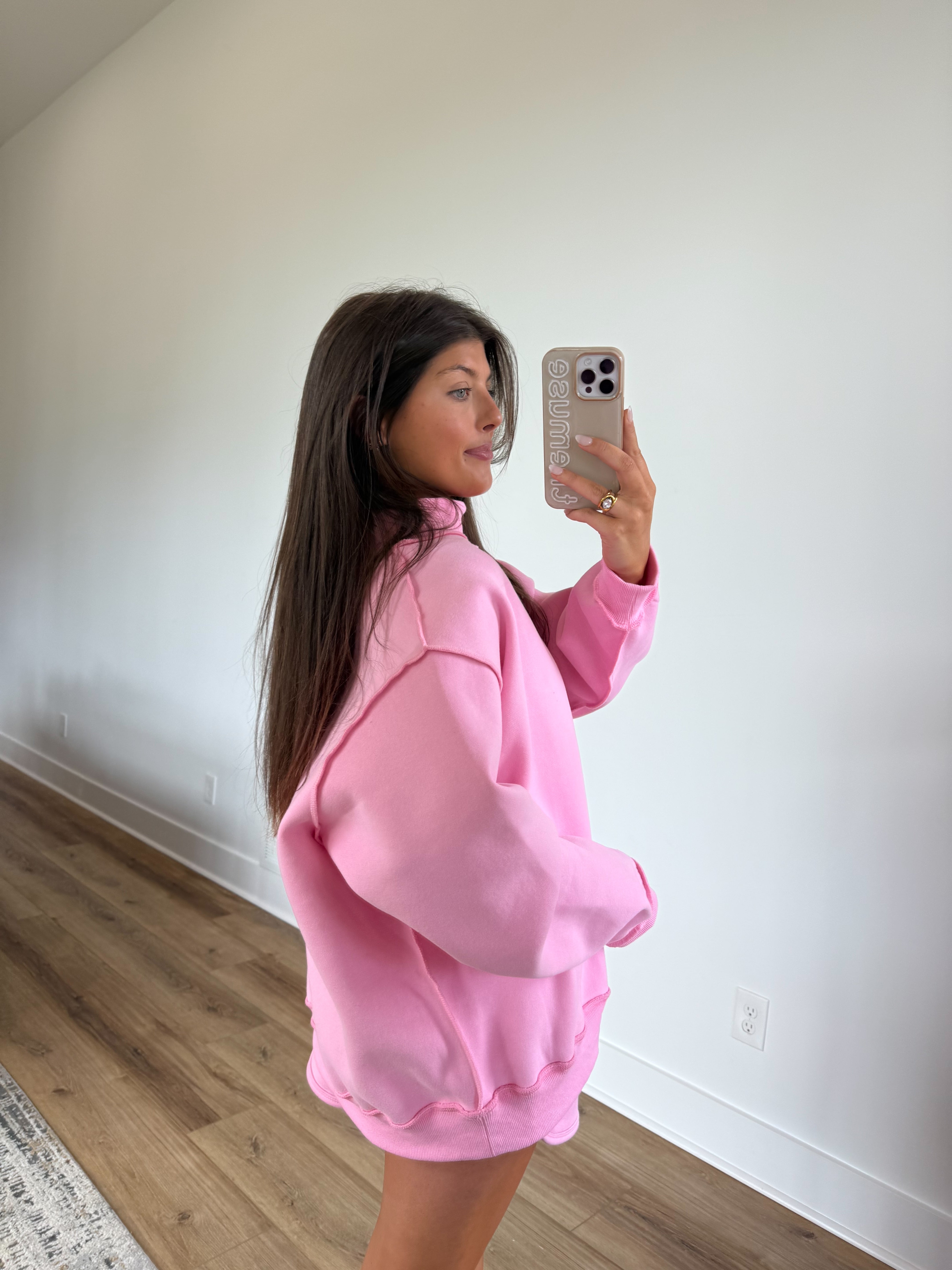 Barbie Pink Mockneck
