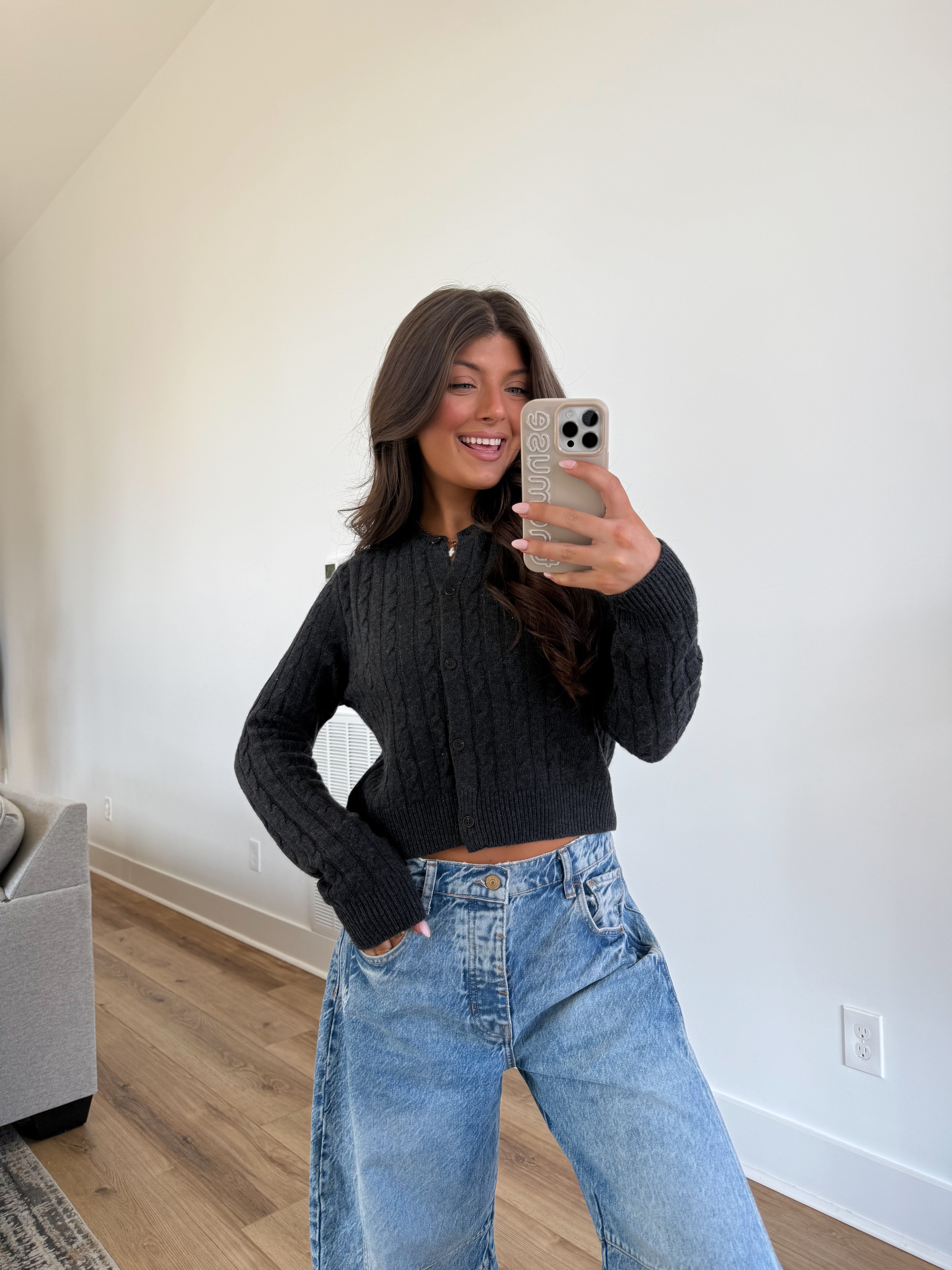 The Classic Cable Cardi