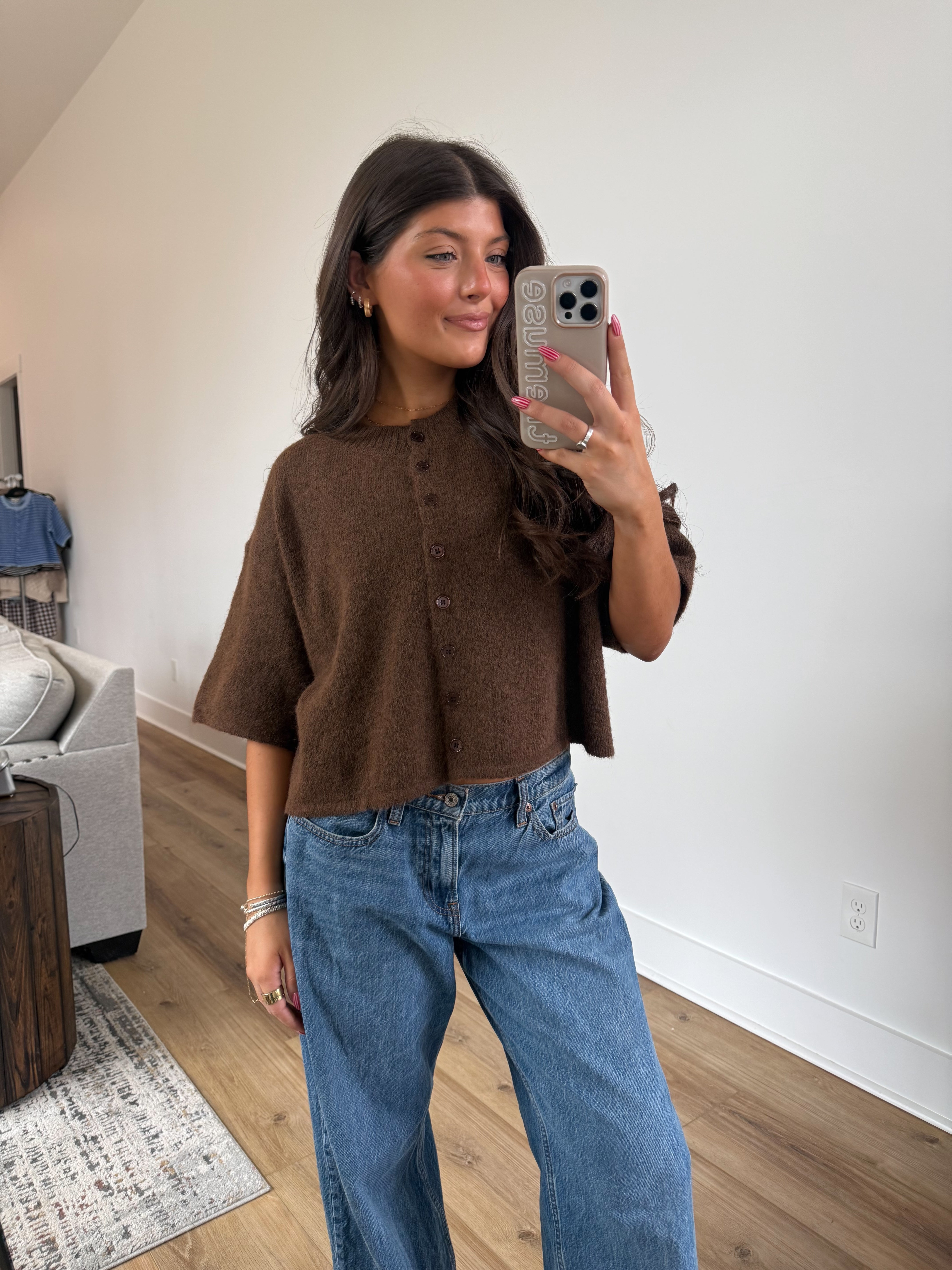 The Cloud Cardi (Brown)