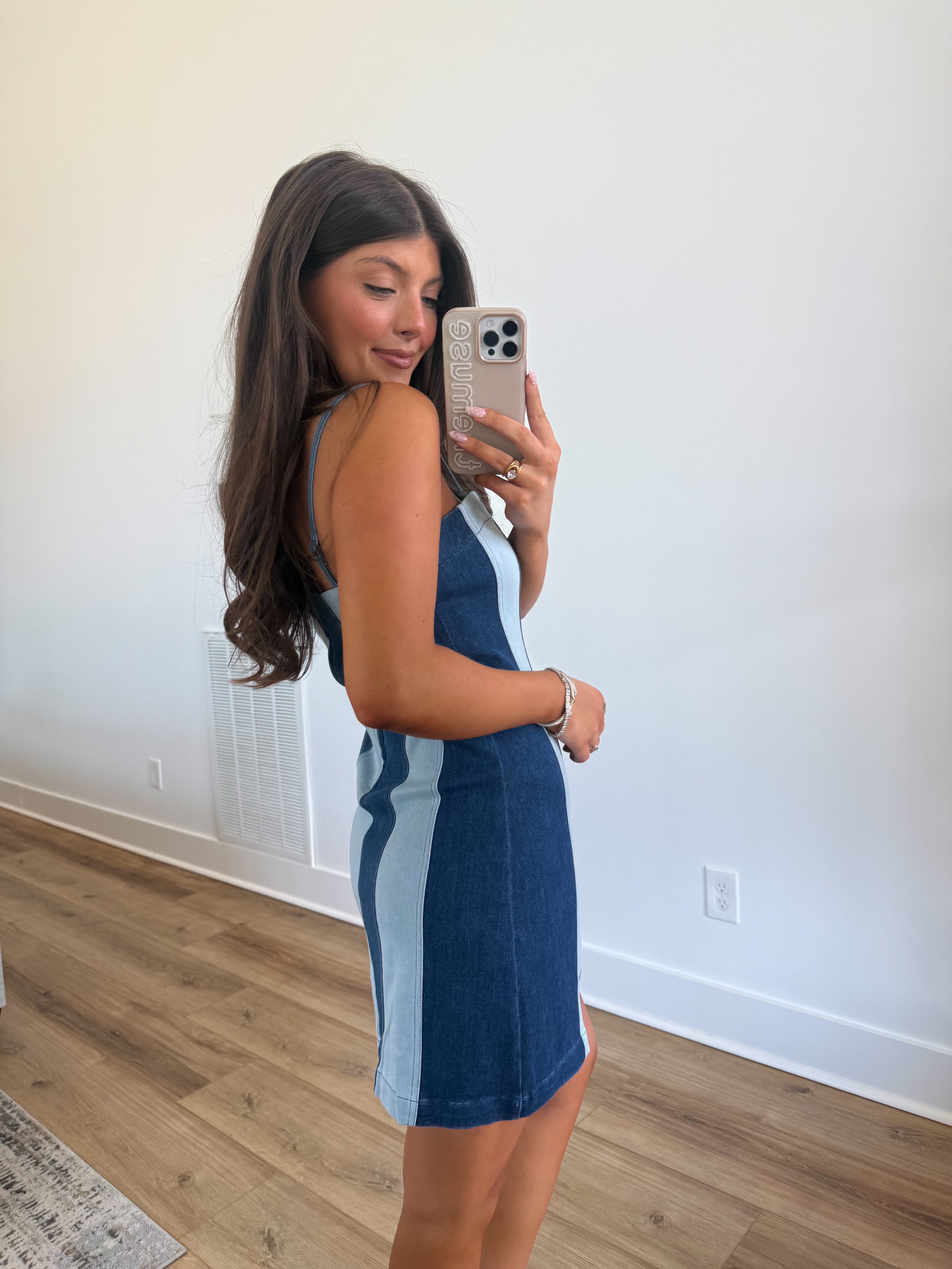 The True Blue Mini Dress