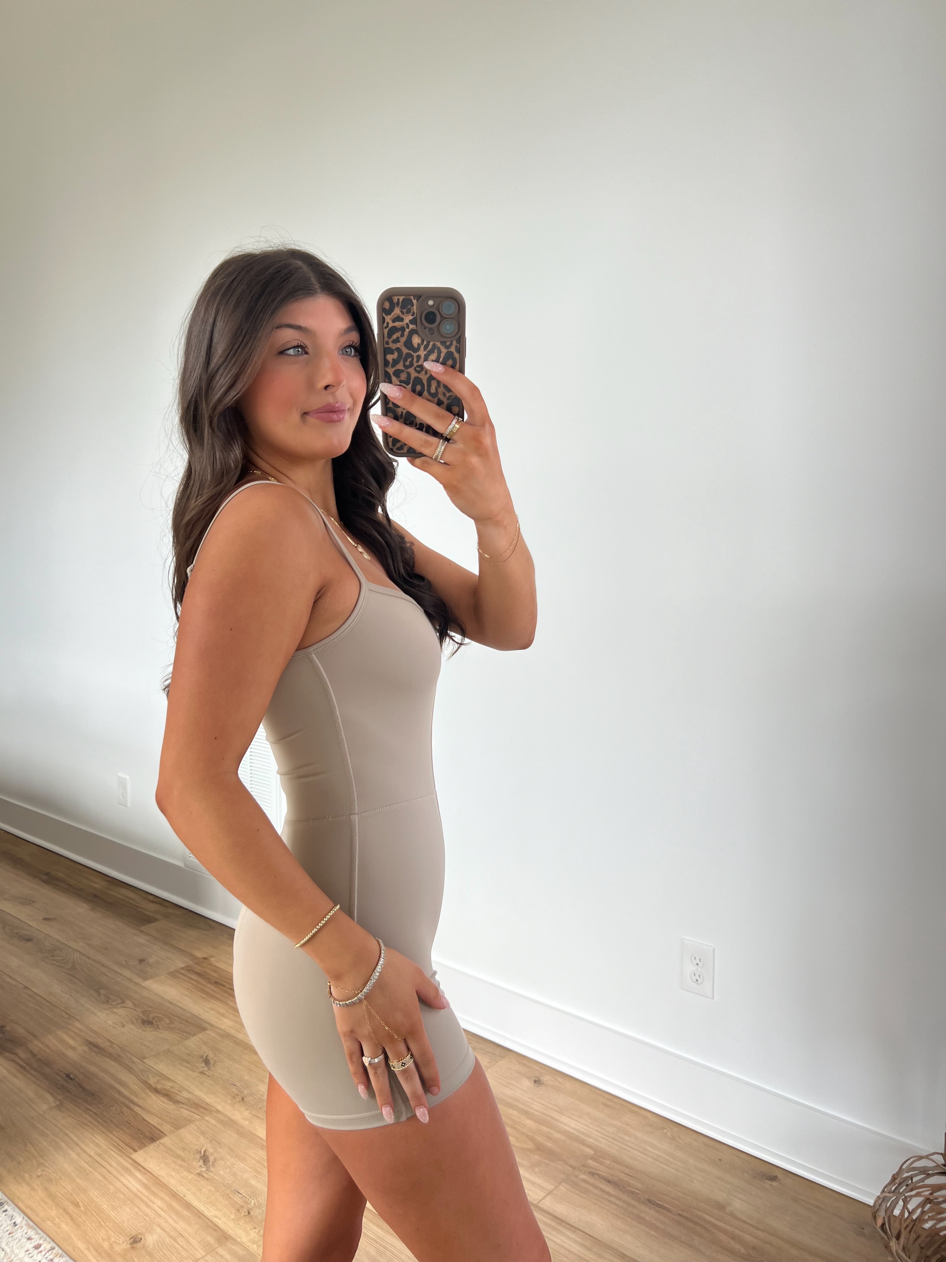 Beige Essential Romper