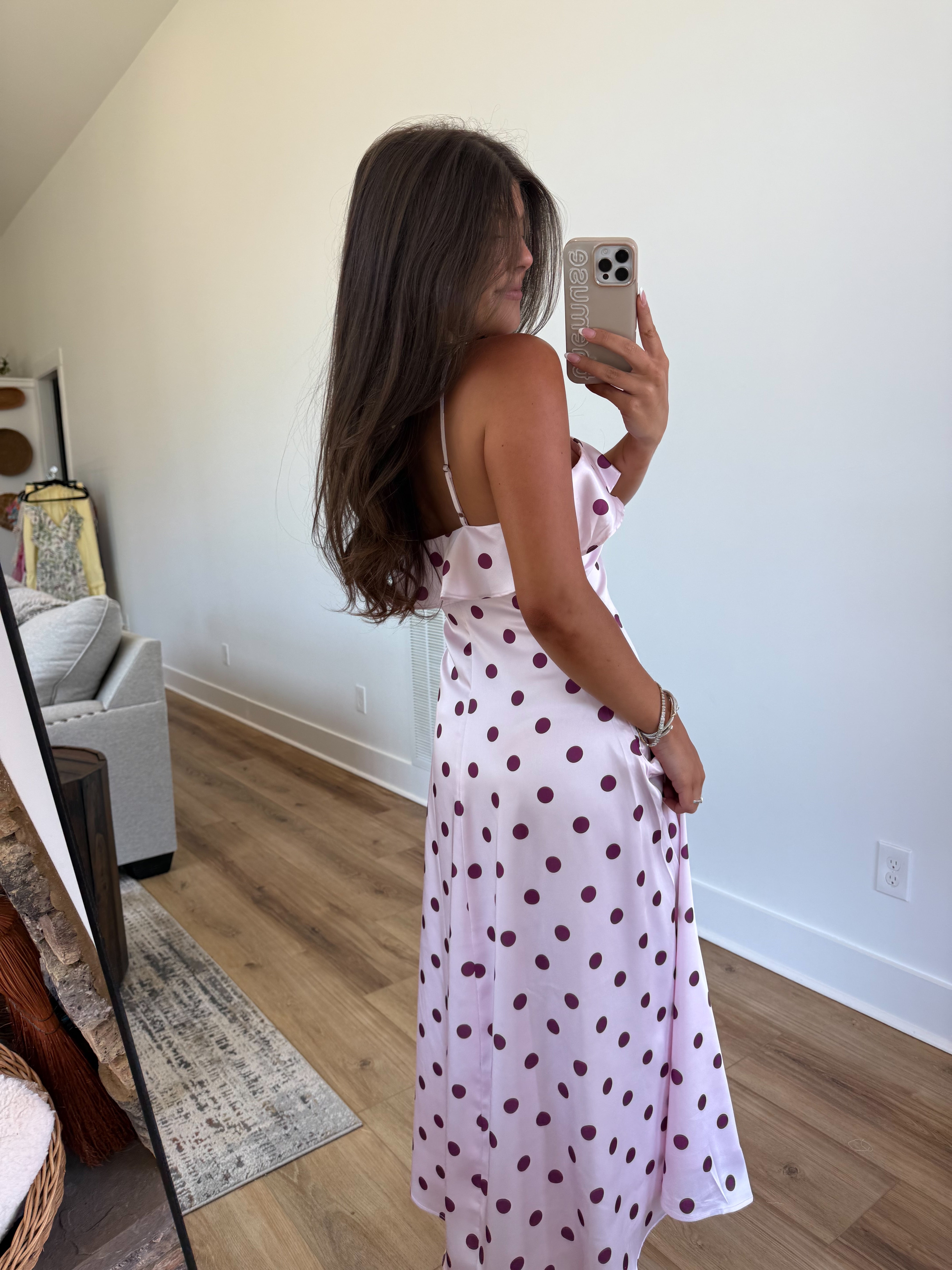 The Flirty Polka-Dot Midi
