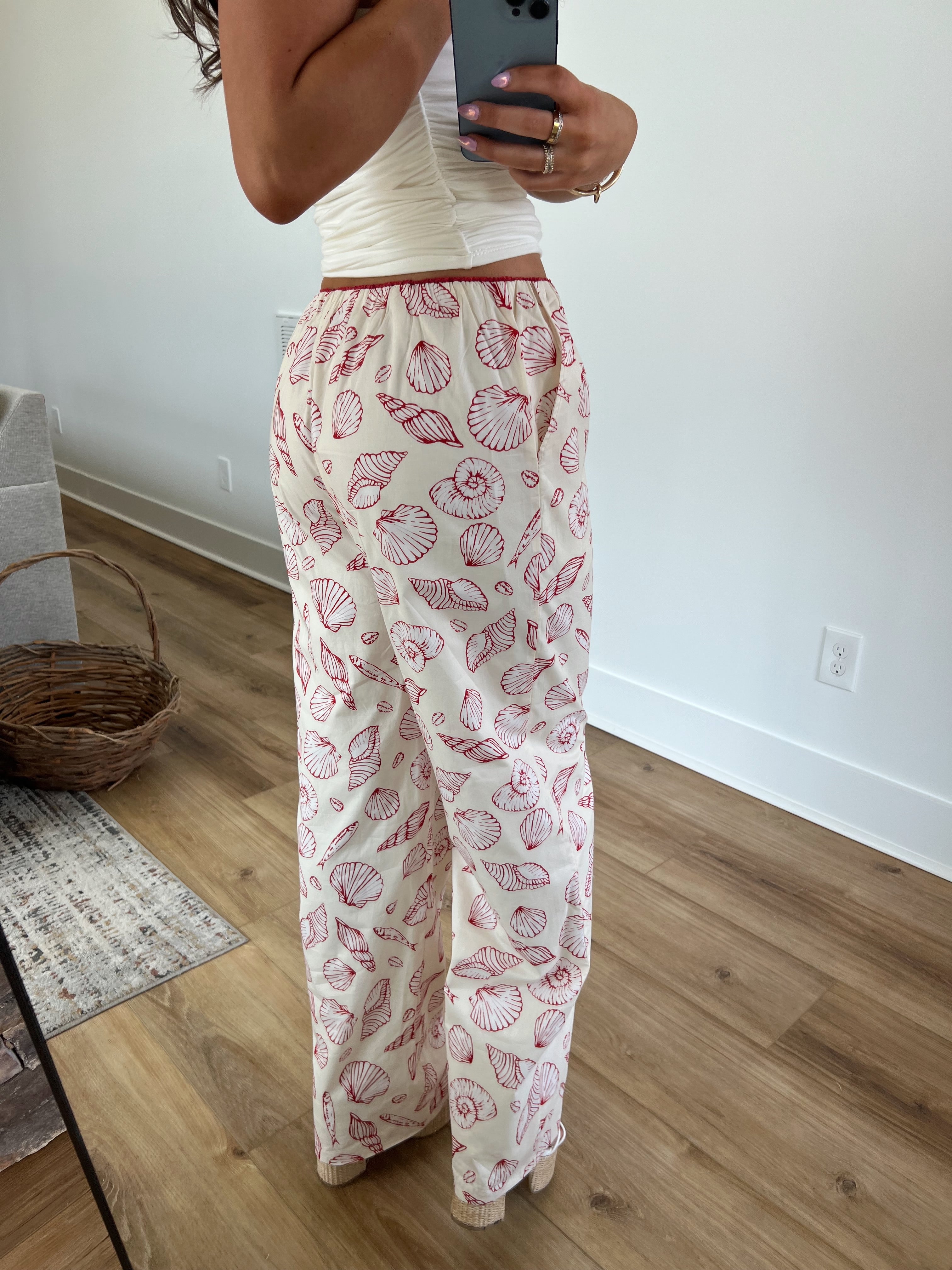Seashell Boxer Pants