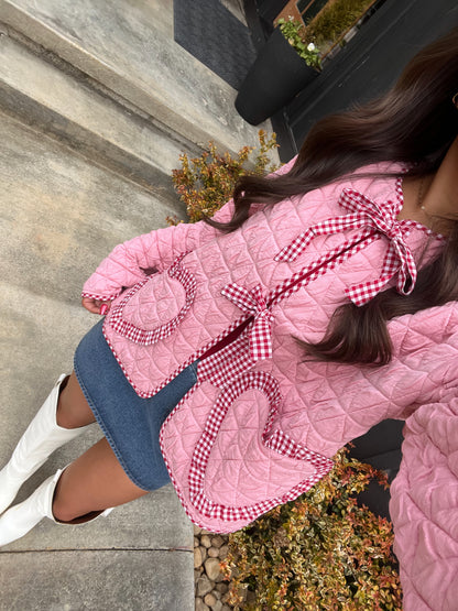 Gingham Love Cardigan