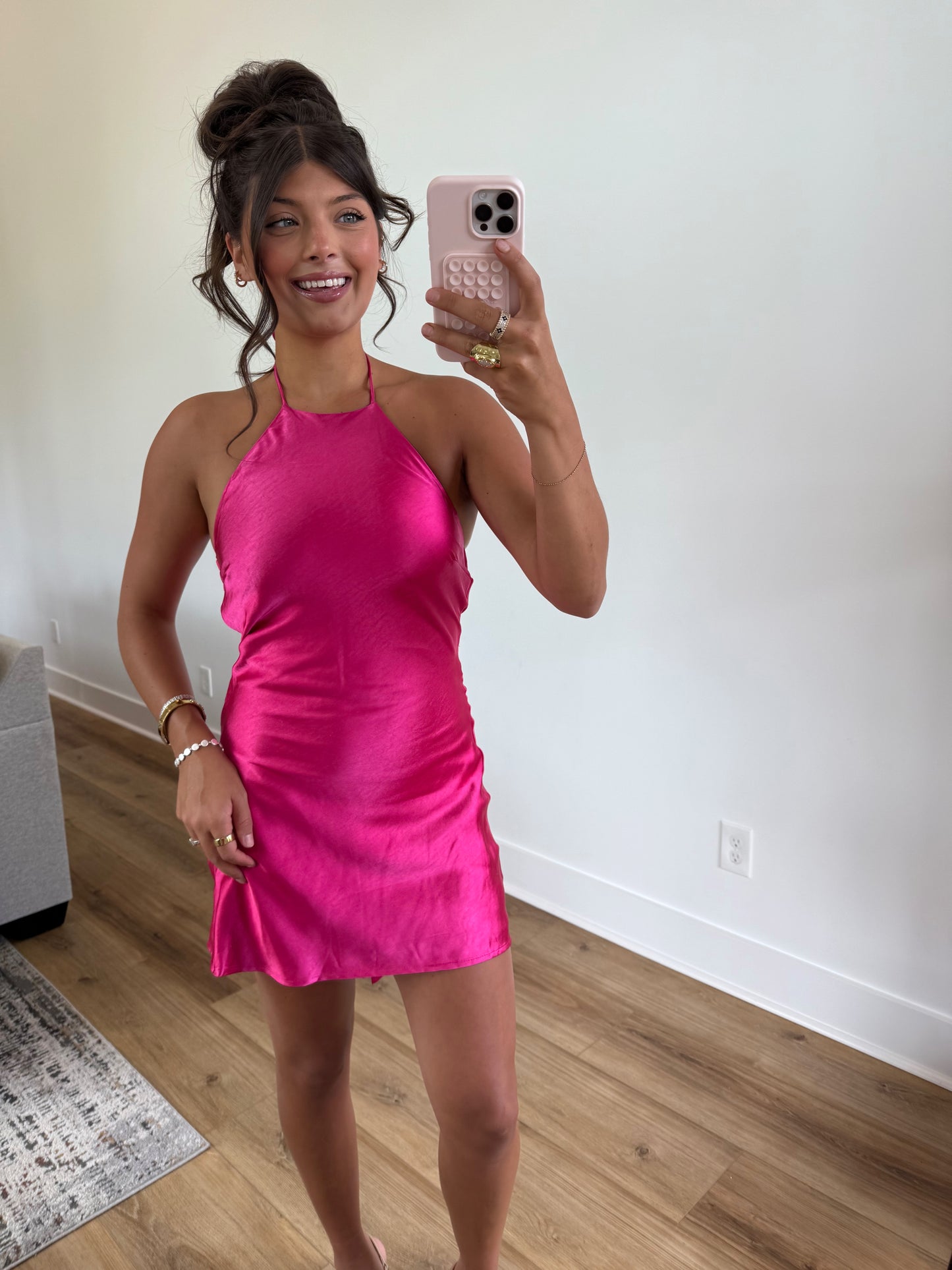 Hot Shot Satin Mini