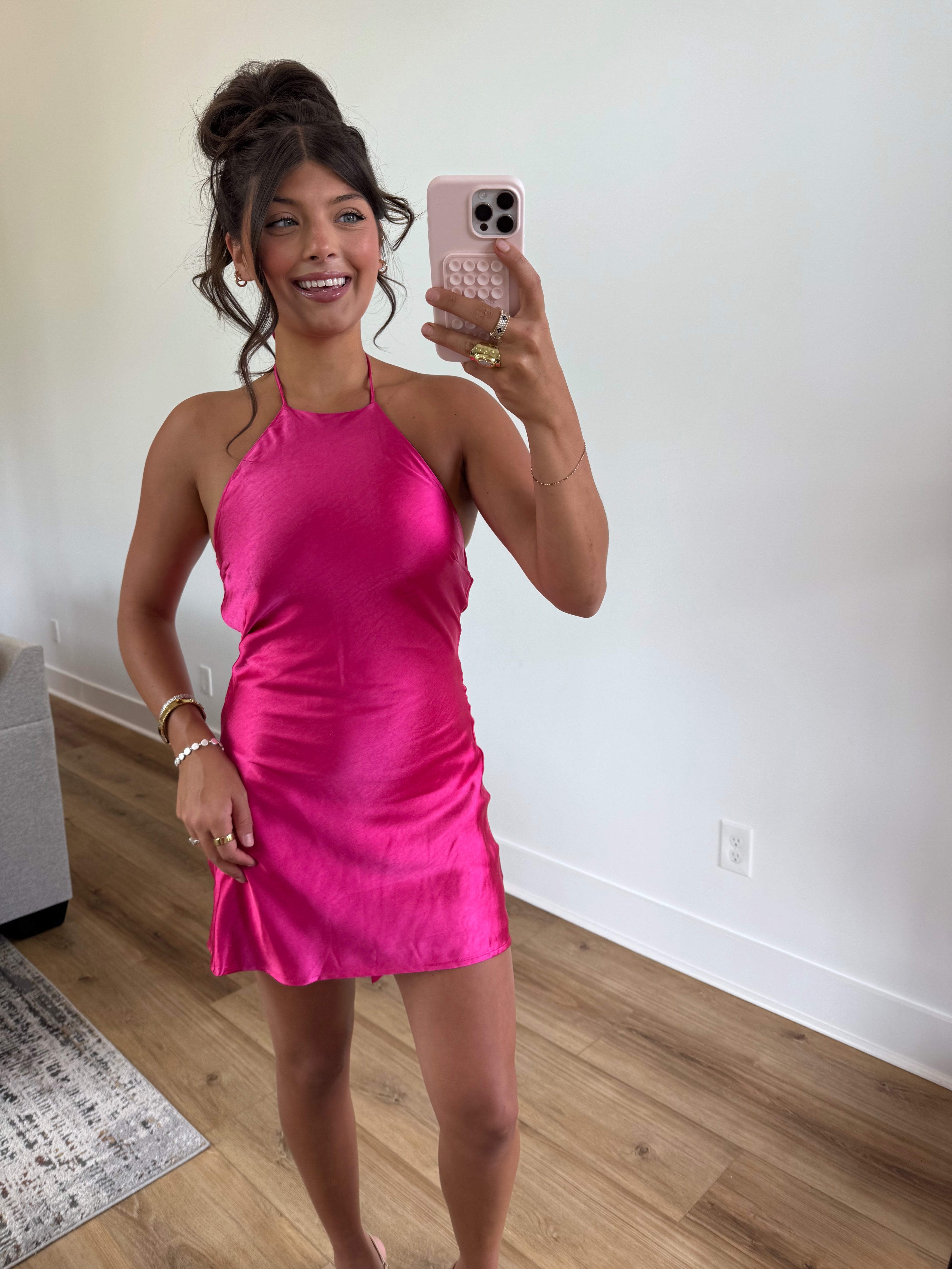 Hot Shot Satin Mini