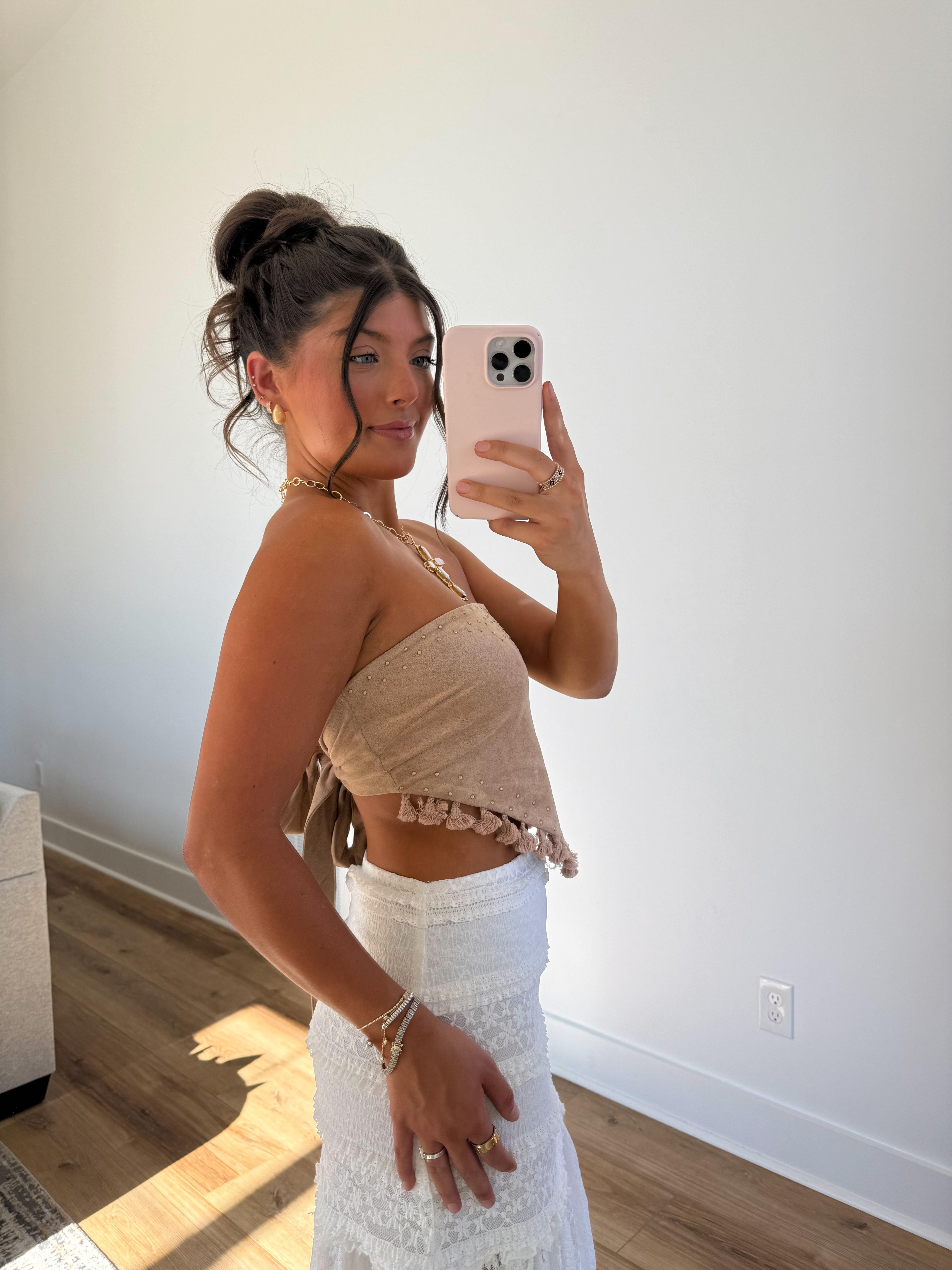 The Tied in Tassels Top