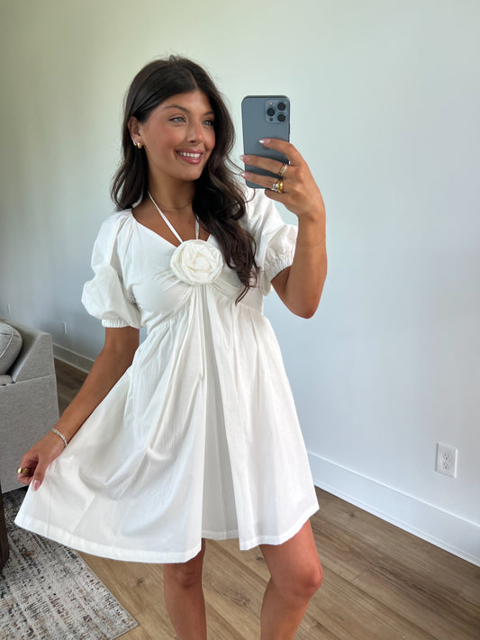 Final Rose Mini Dress