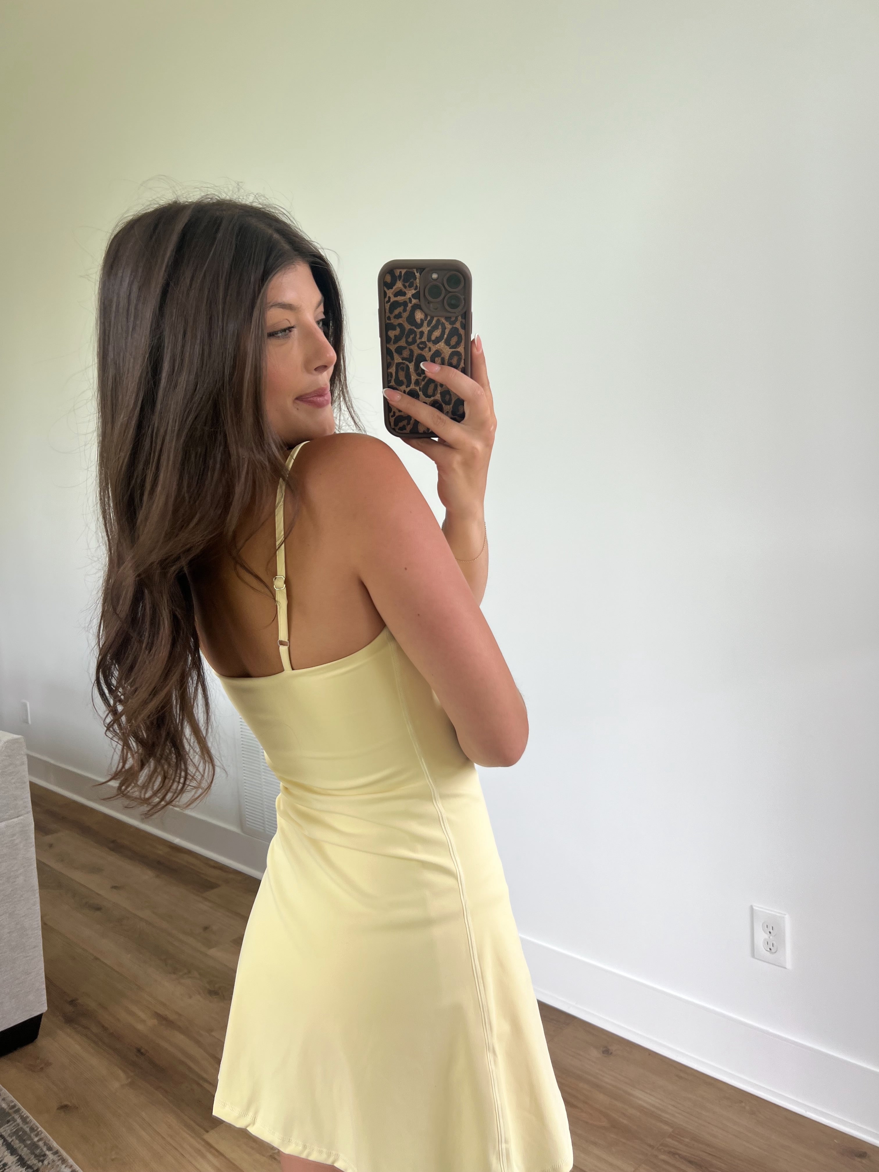 Yellow Sweetheart Dress