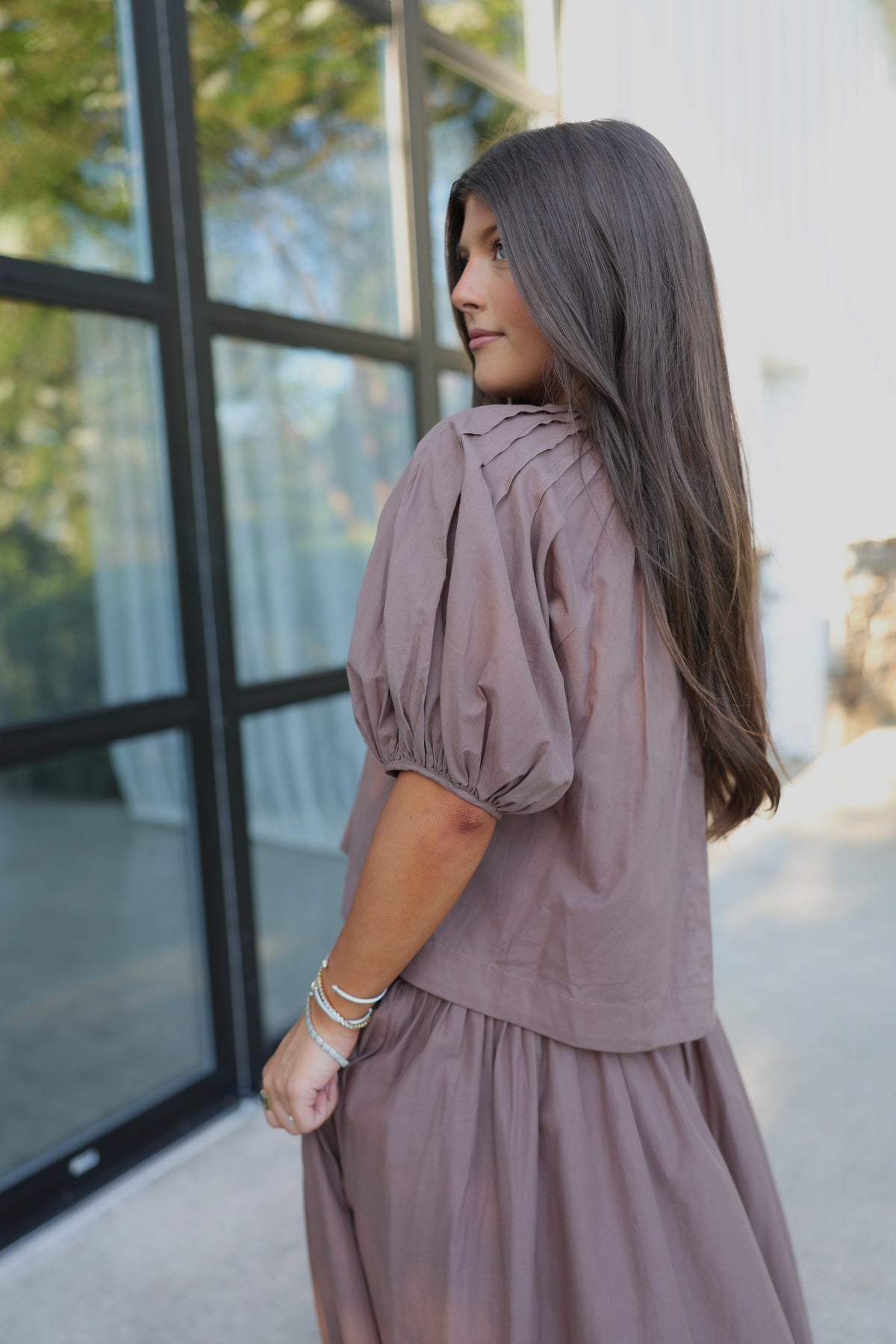 Harlow Pleated Set