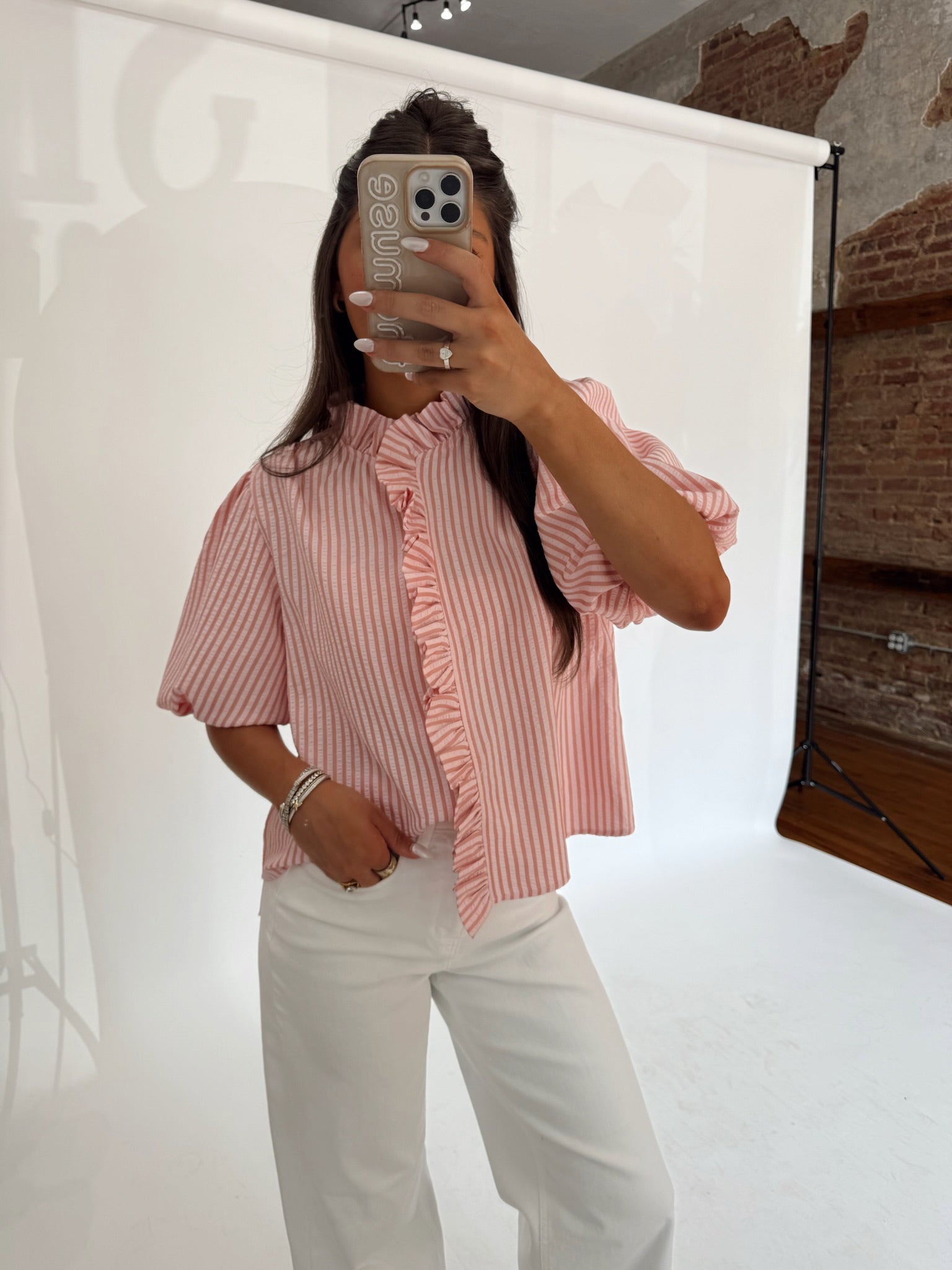 Montgomery Top (Pink)