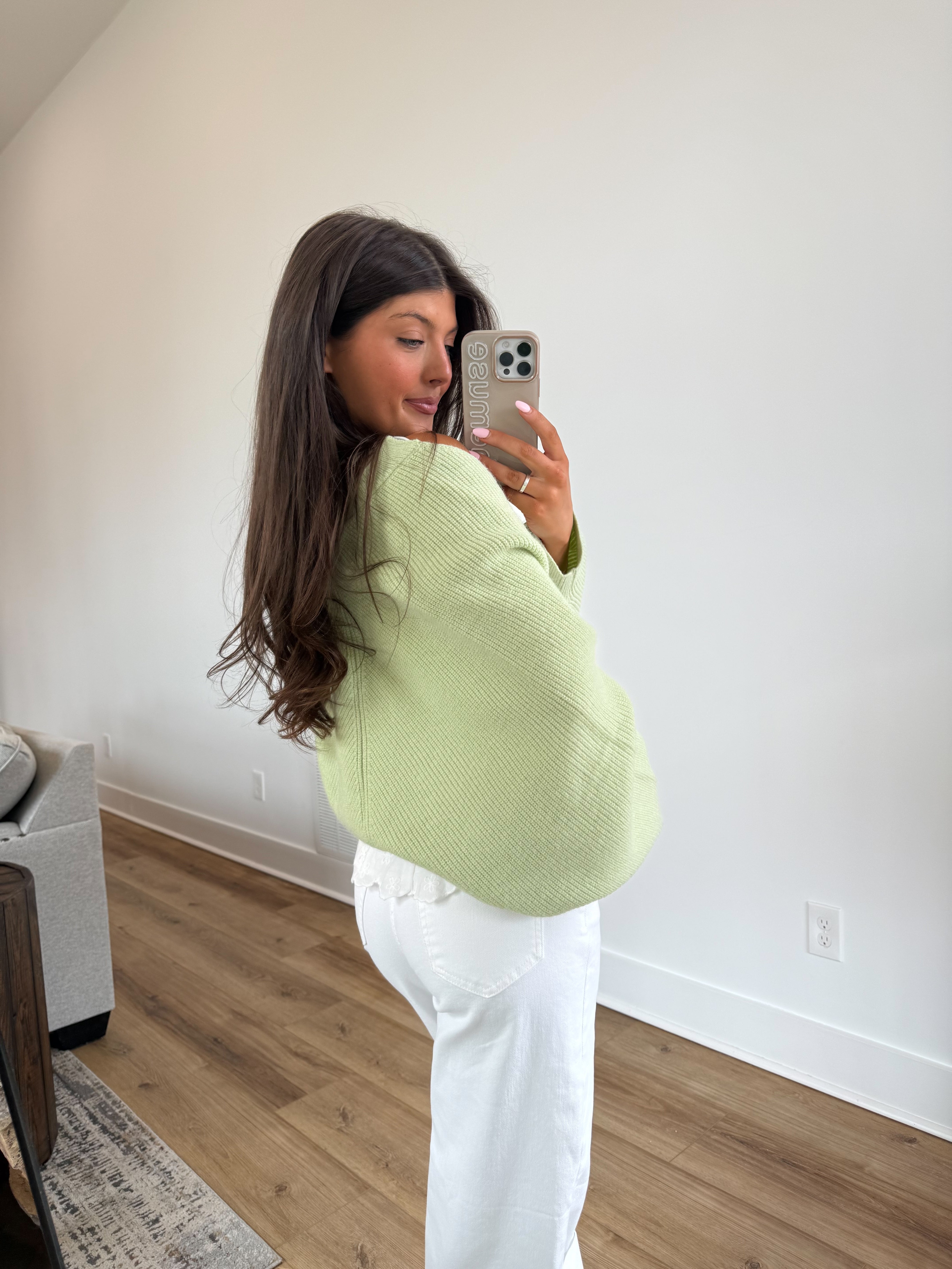 The Pistachio Cardigan Shawl (PRE-ORDER (1-2 weeks)/ Restock)