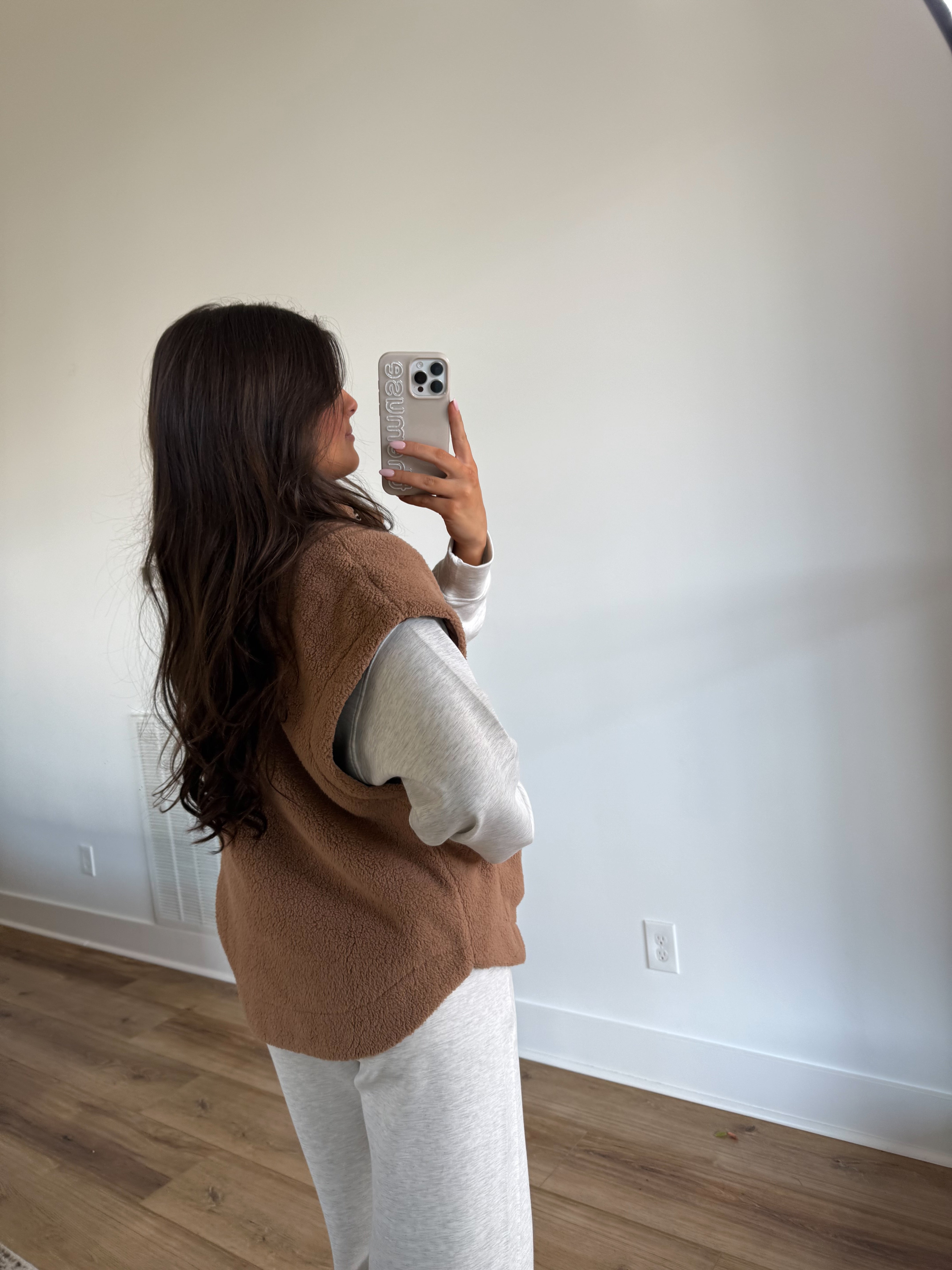 Sugar Cookie Vest (Brown)