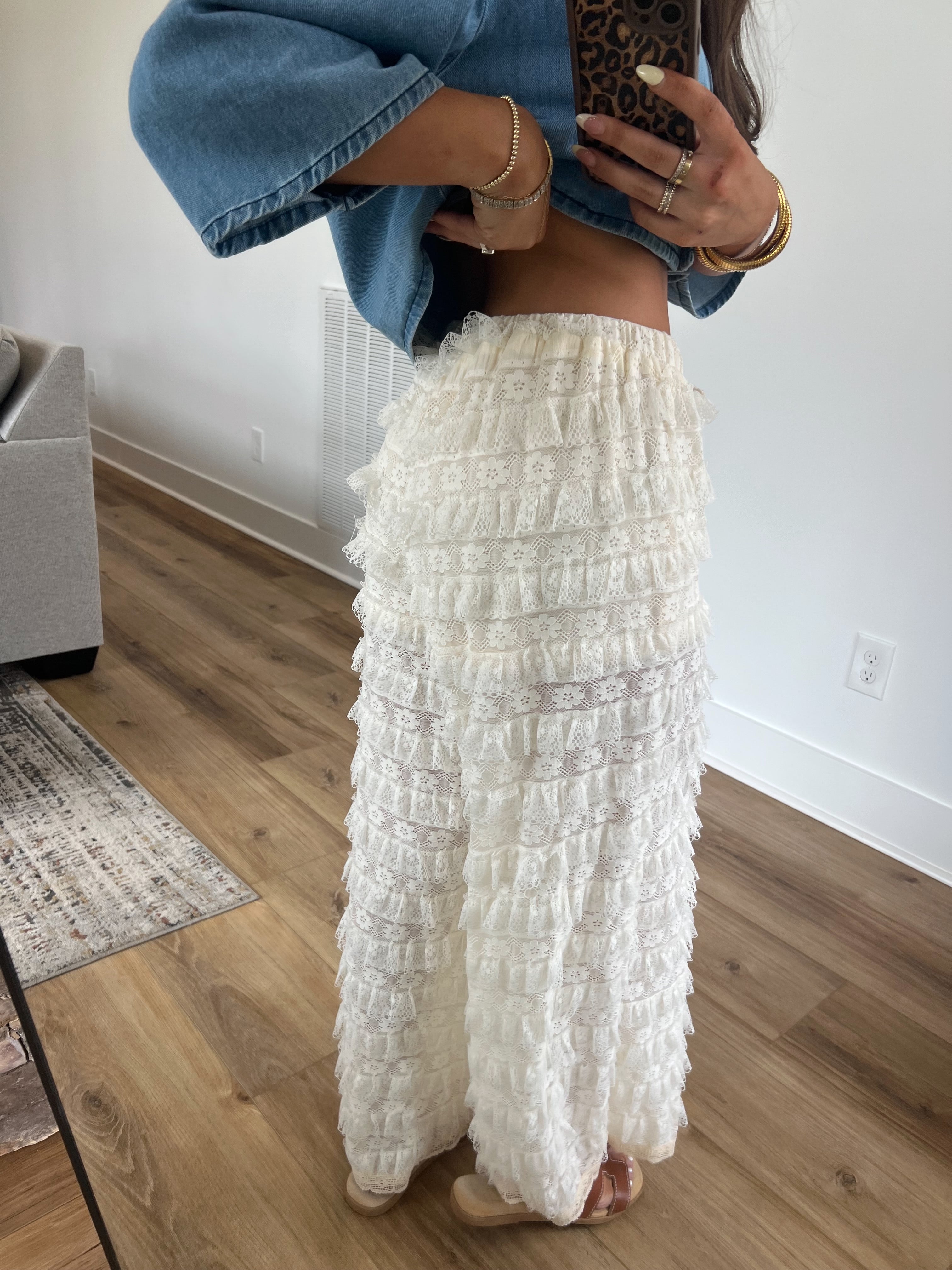 Leighton Lace Pants (Restock)