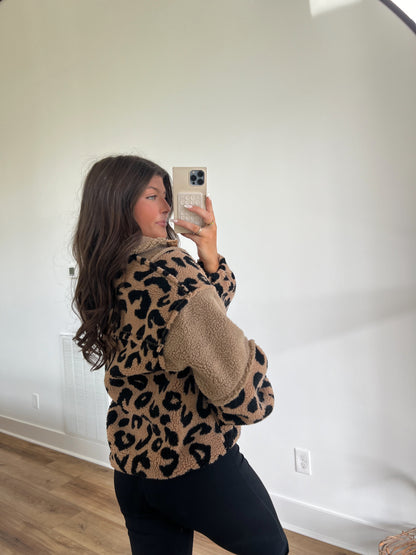 Cheetah Cozy Sherpa (Restock)