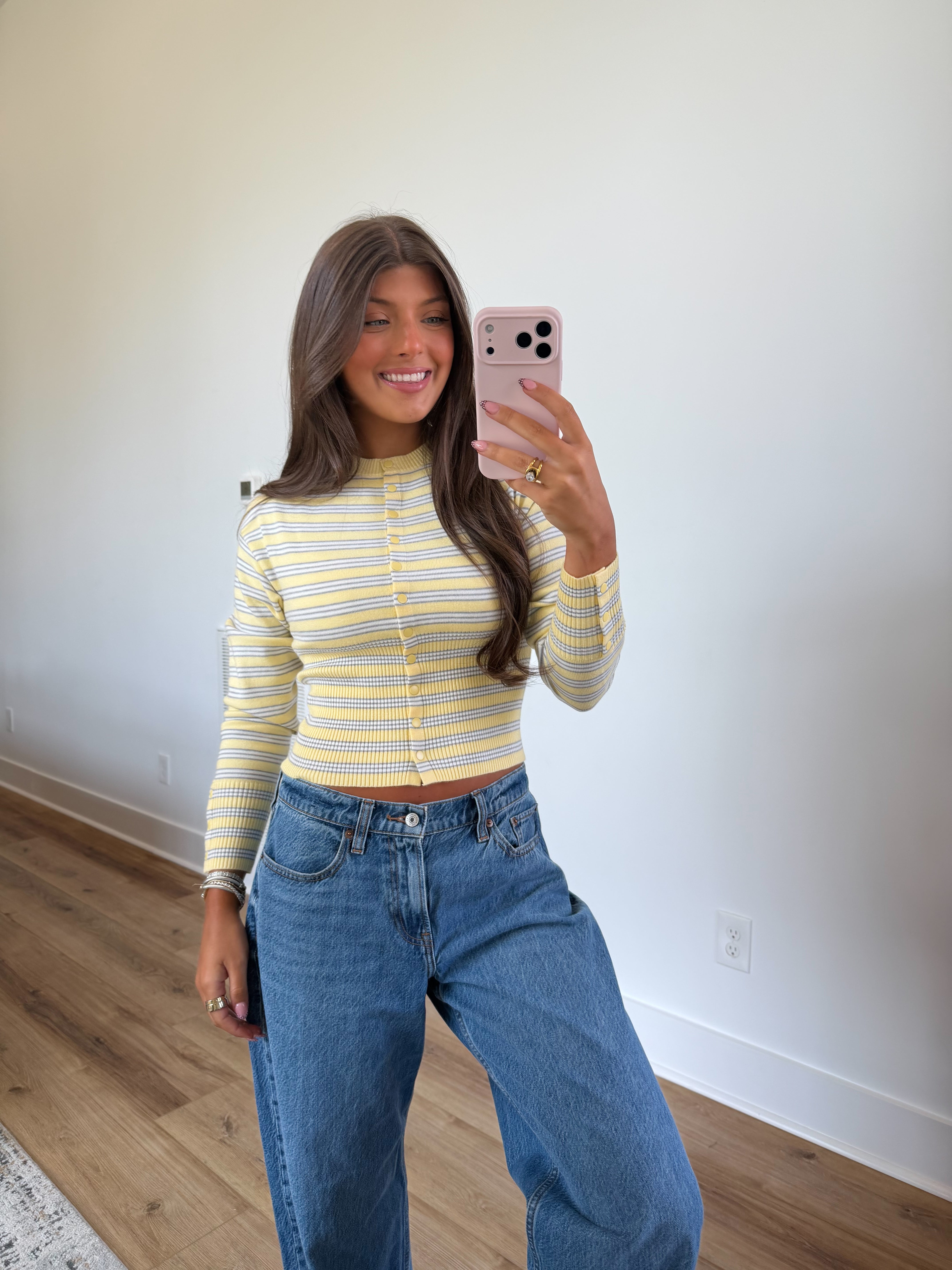 The Annie Cardigan (Yellow)