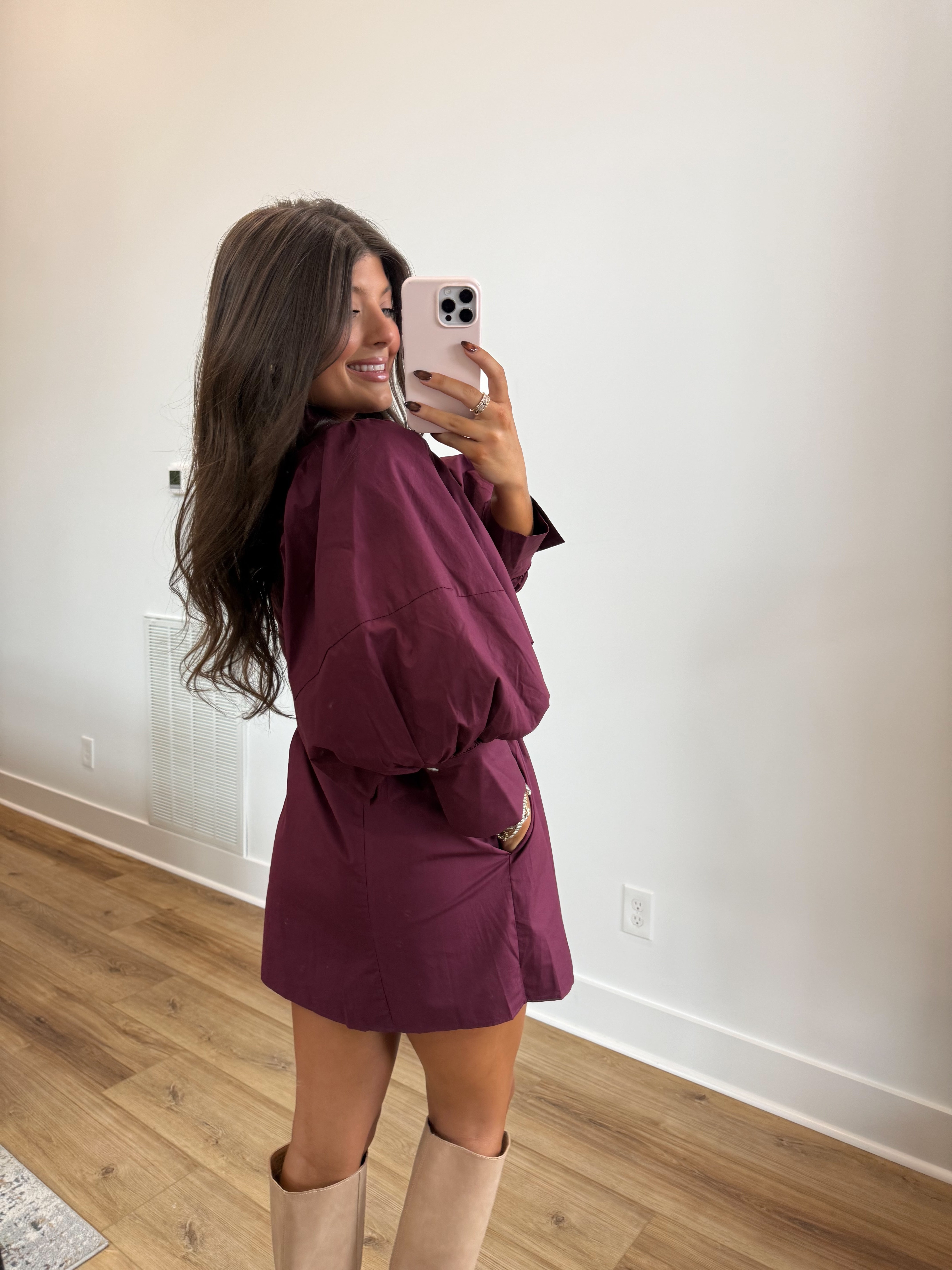 Sunday Morning Dress (Plum)