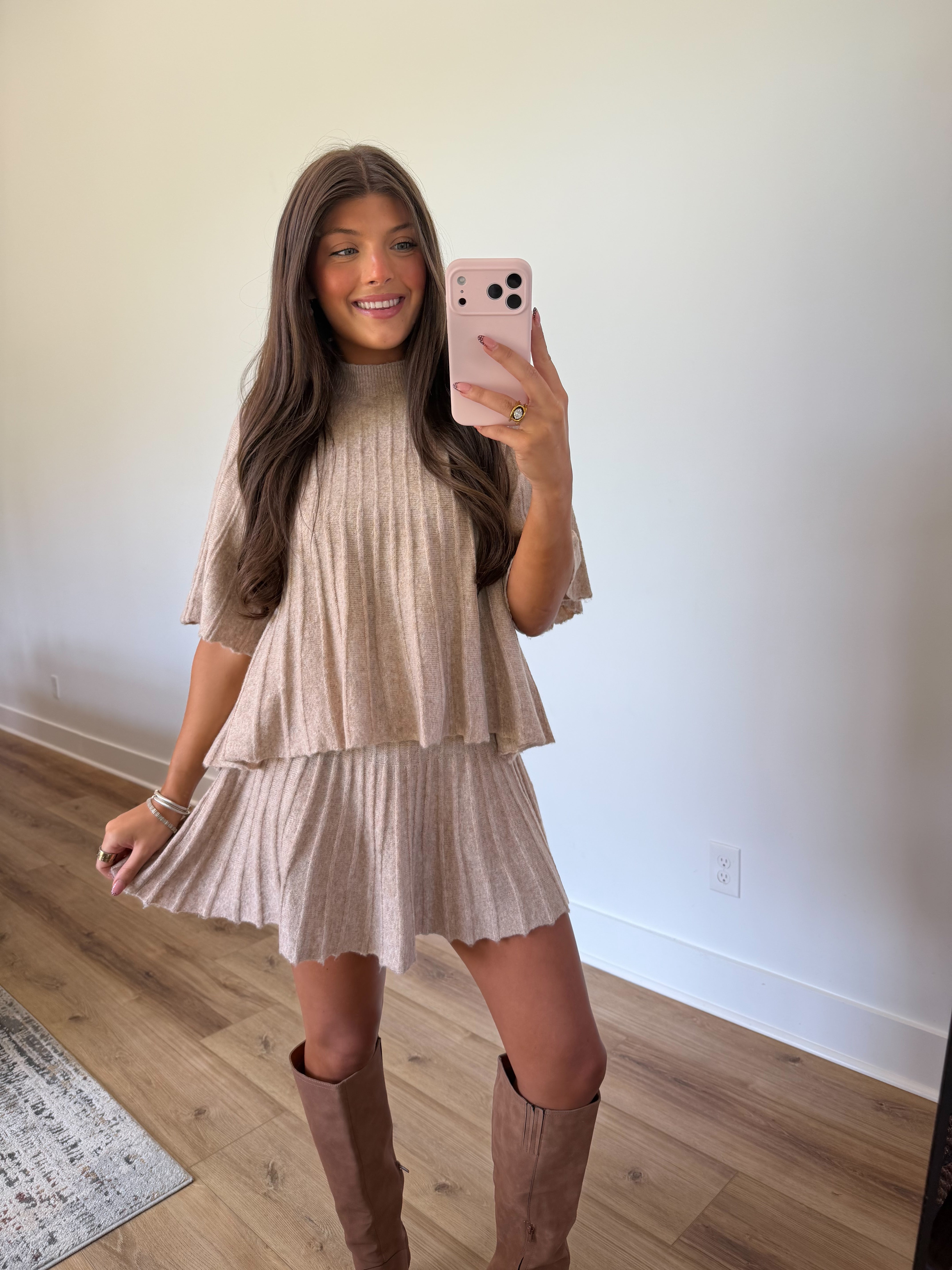 Gilmore Knit Set (Tan)