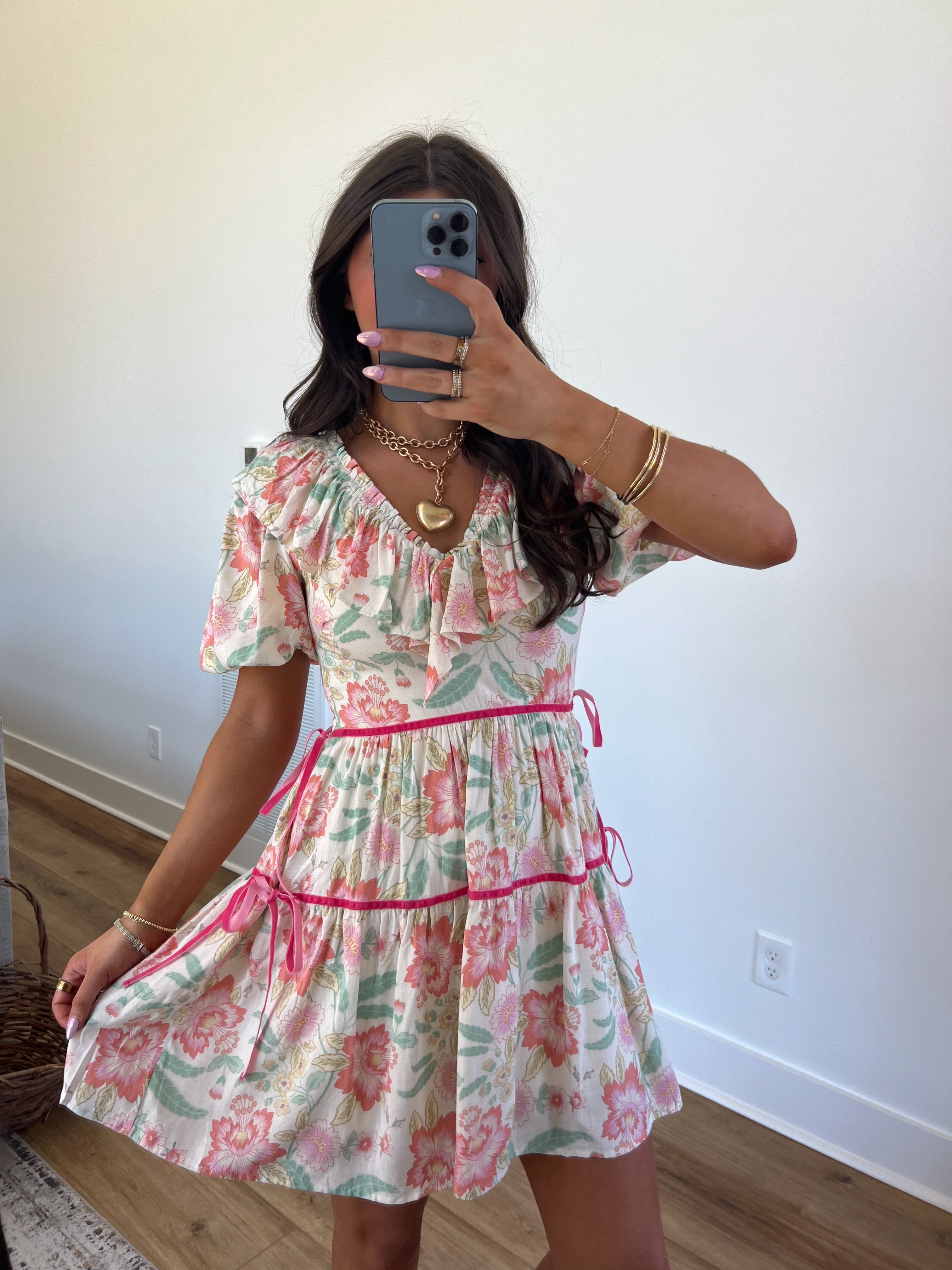 Floral Lorenze Mini Dress