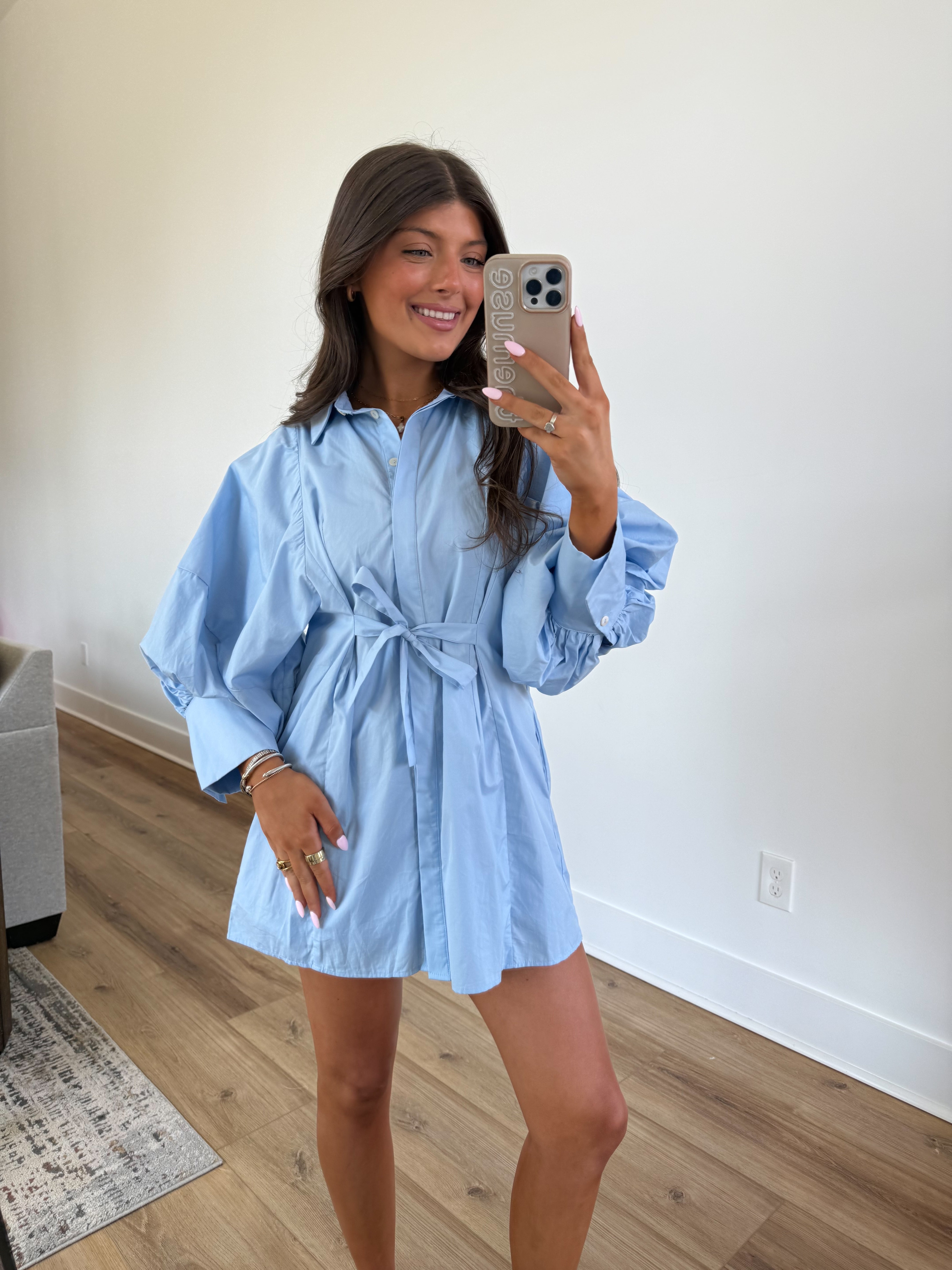 Sunday Morning Dress (Spring Blue)