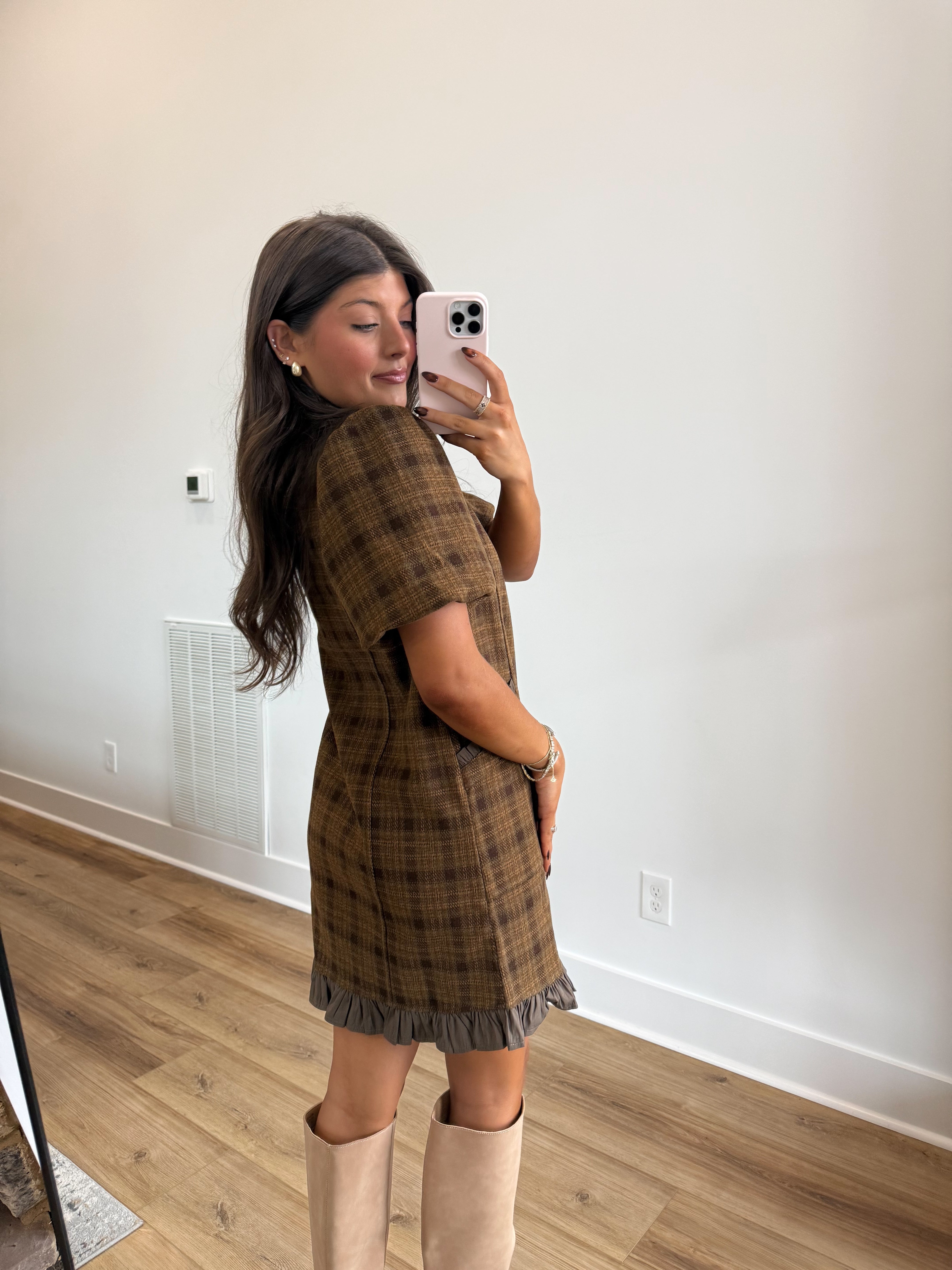 The Clara Plaid Mini