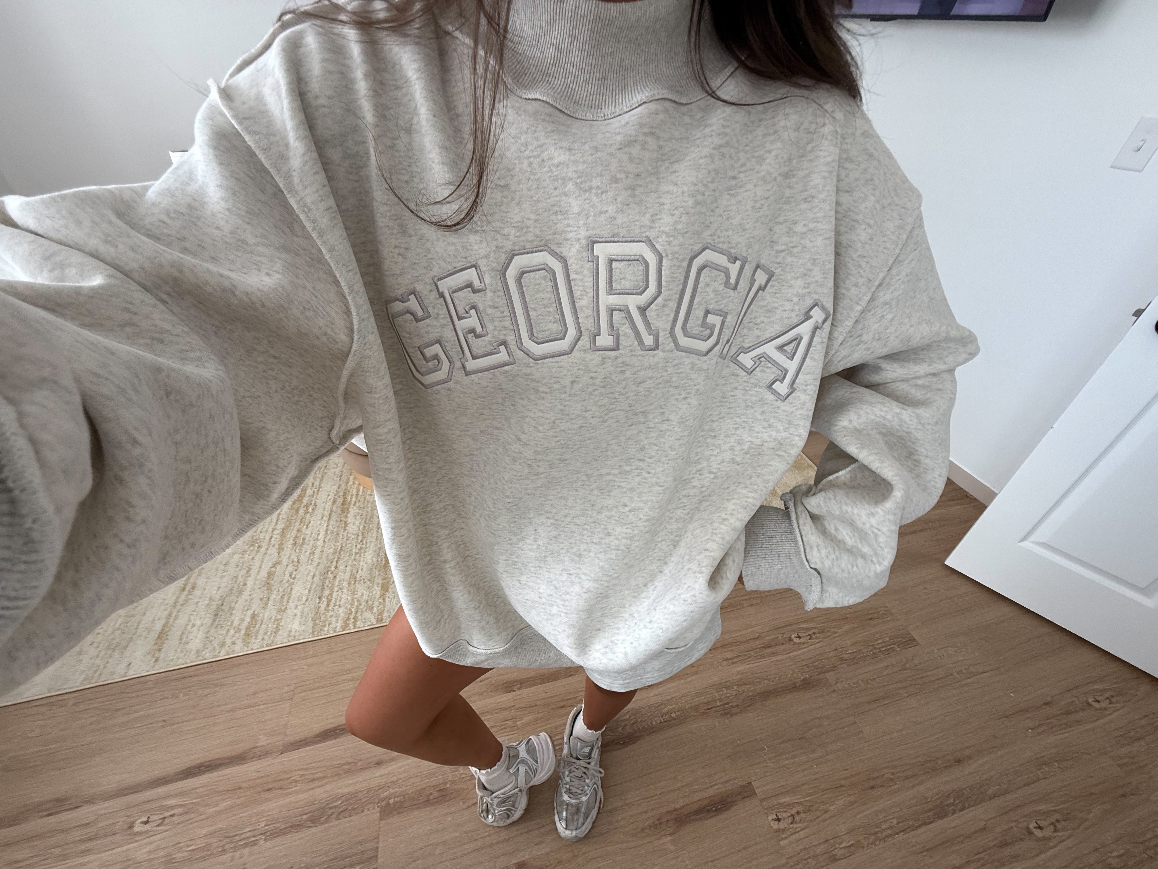 Georgia Fleece Mockneck