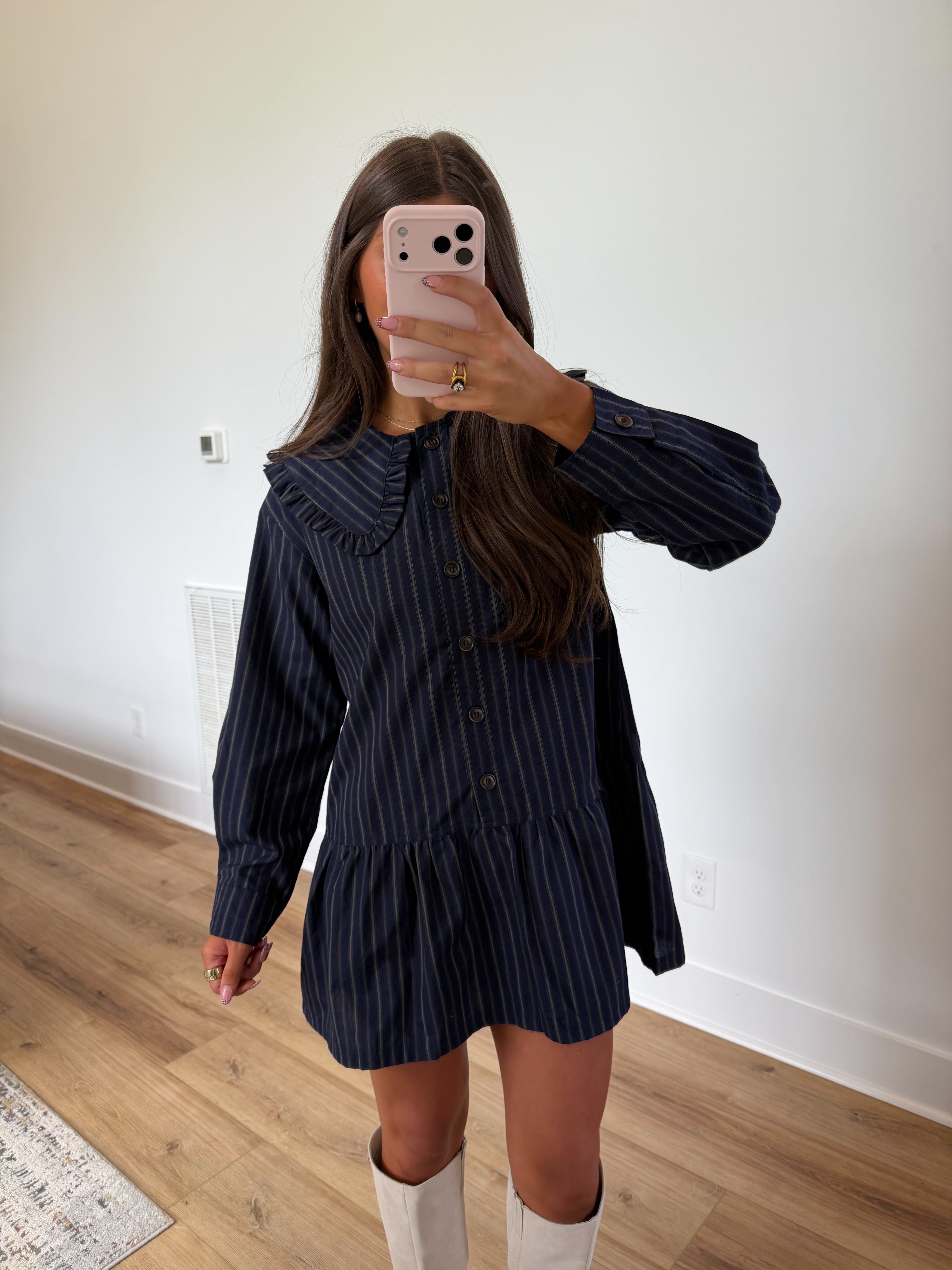 Kylina Collar Mini Dress