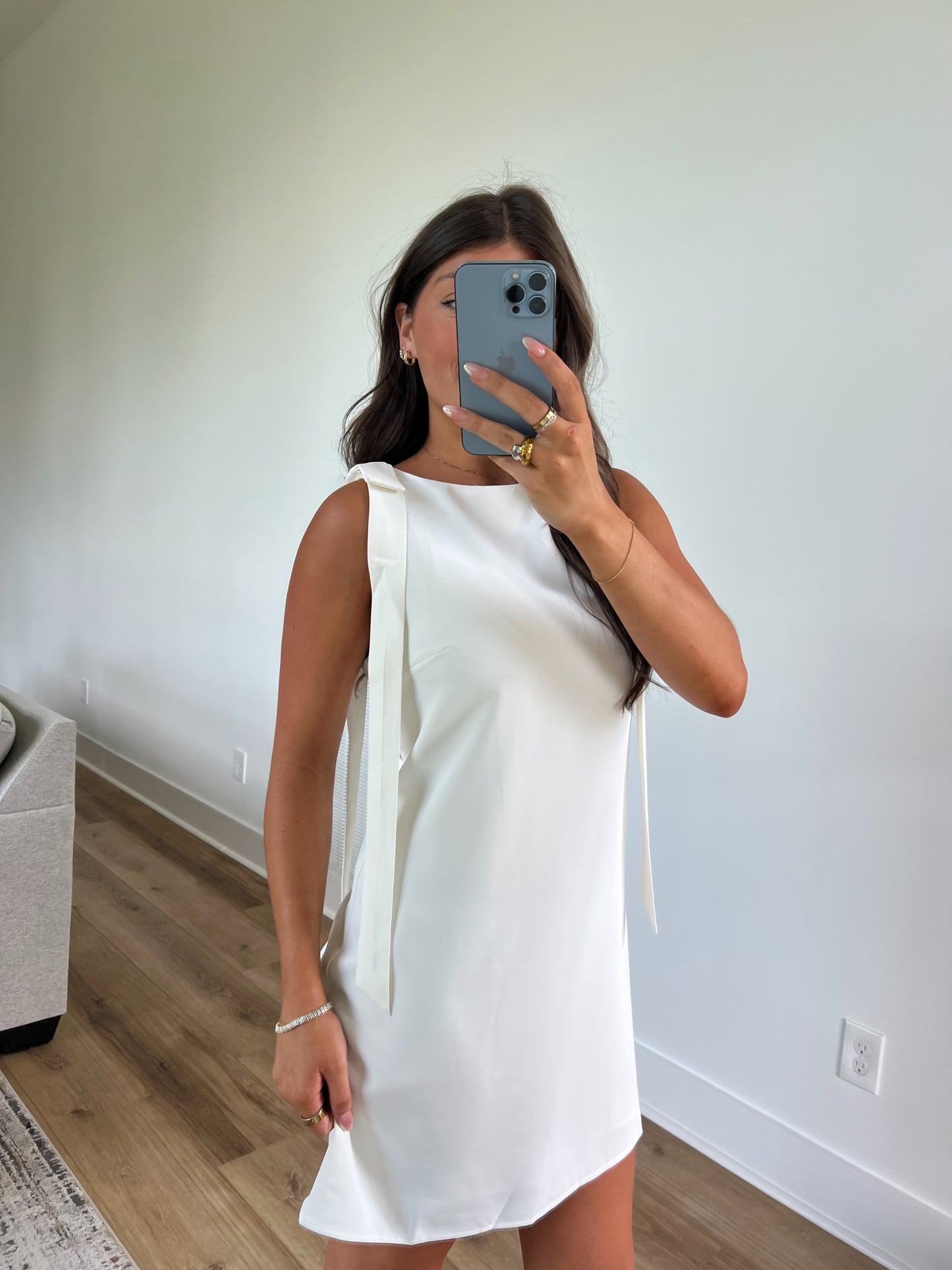 Tie The Know Mini Dress