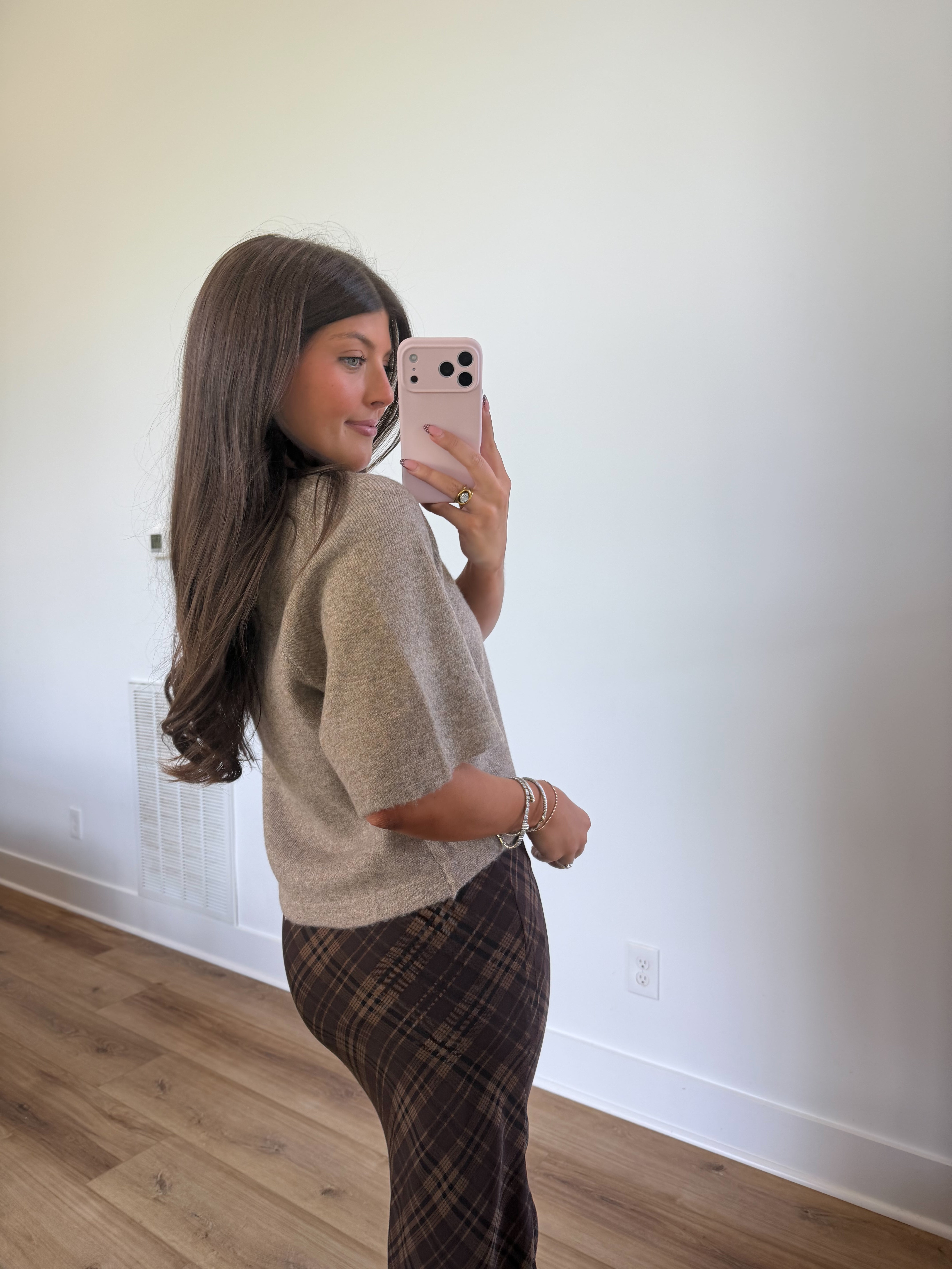 Tan Tee Sweater