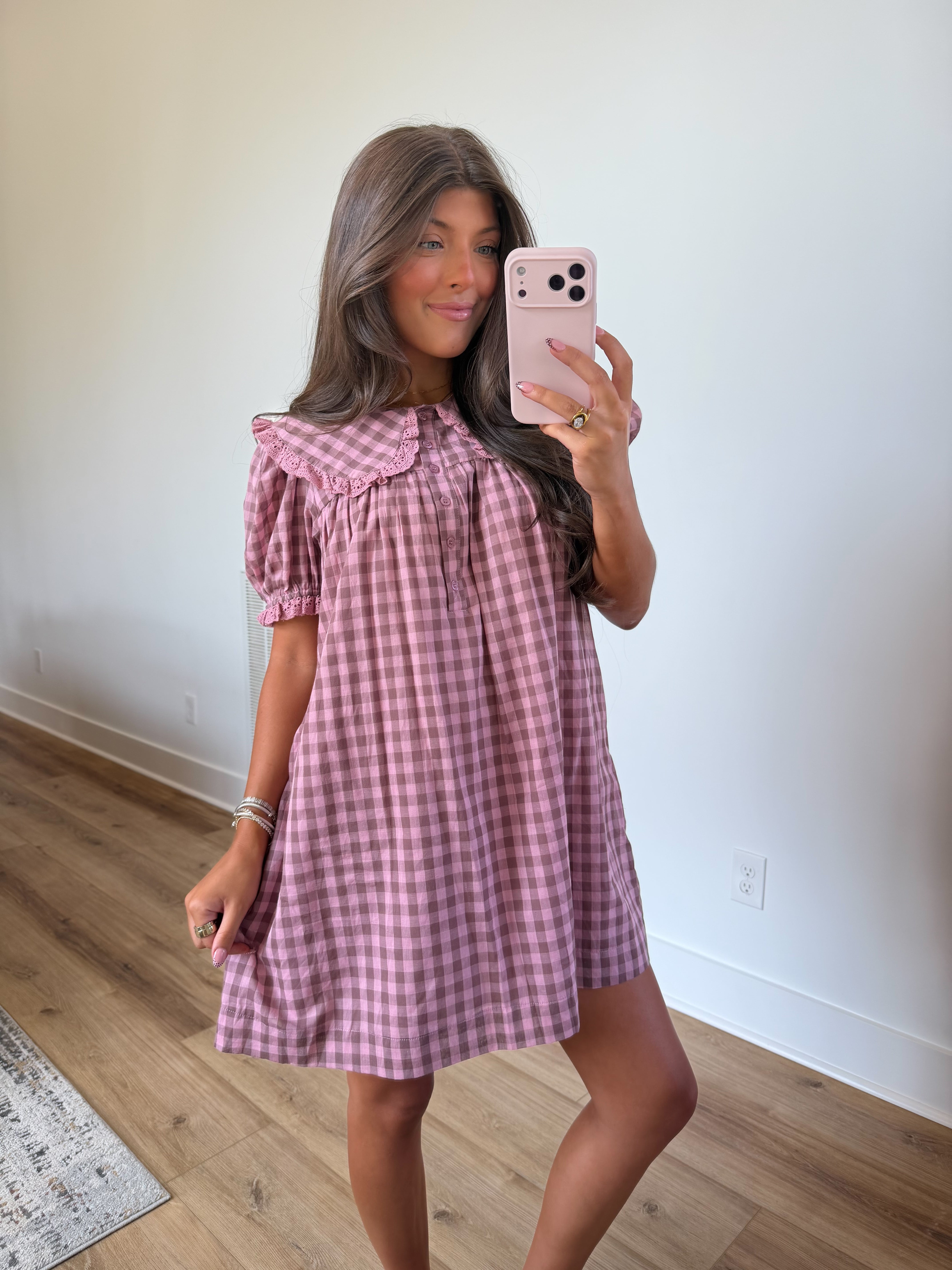 Bella Collared Mini Dress