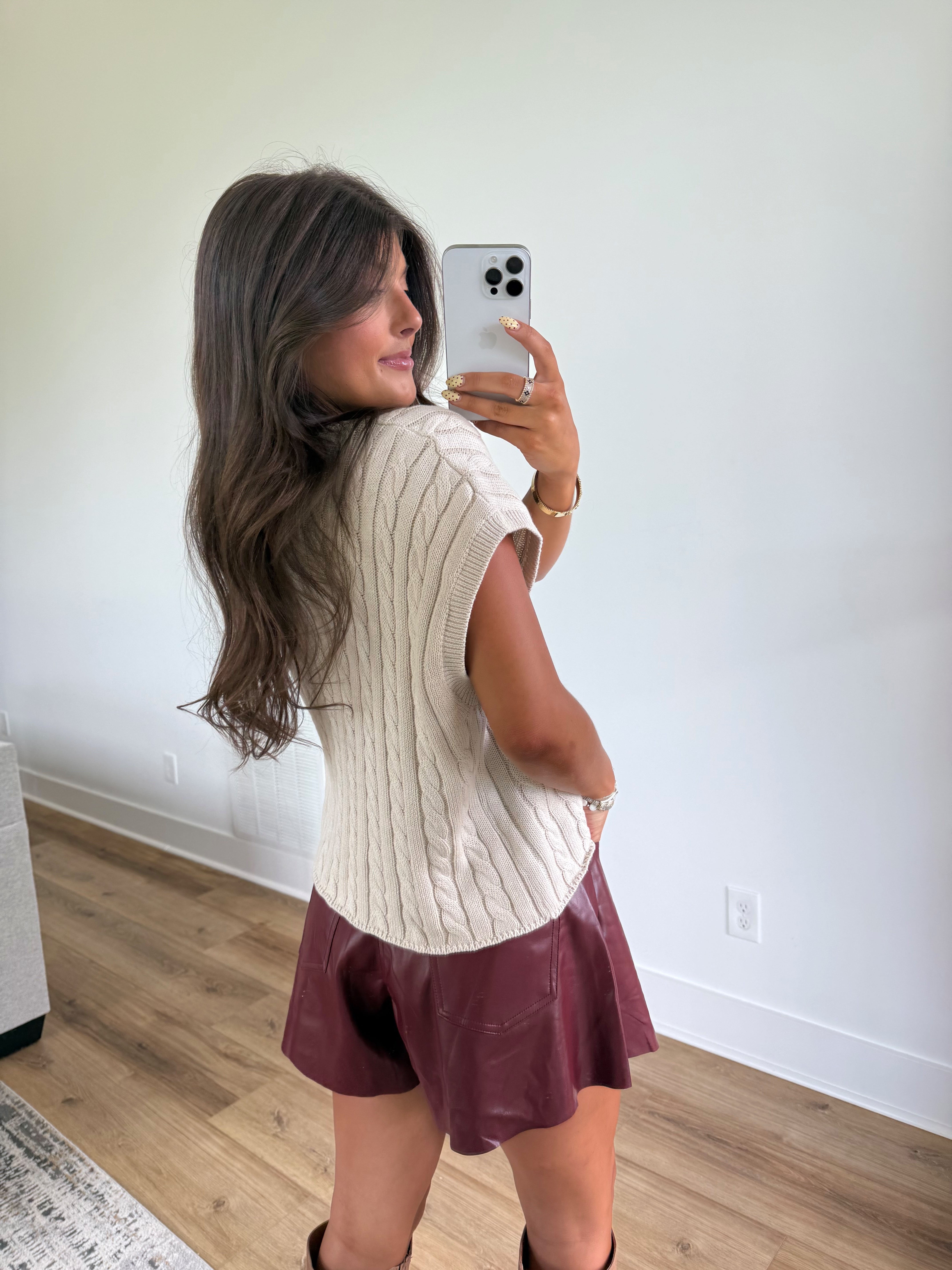 Ivy Cable Knit Top