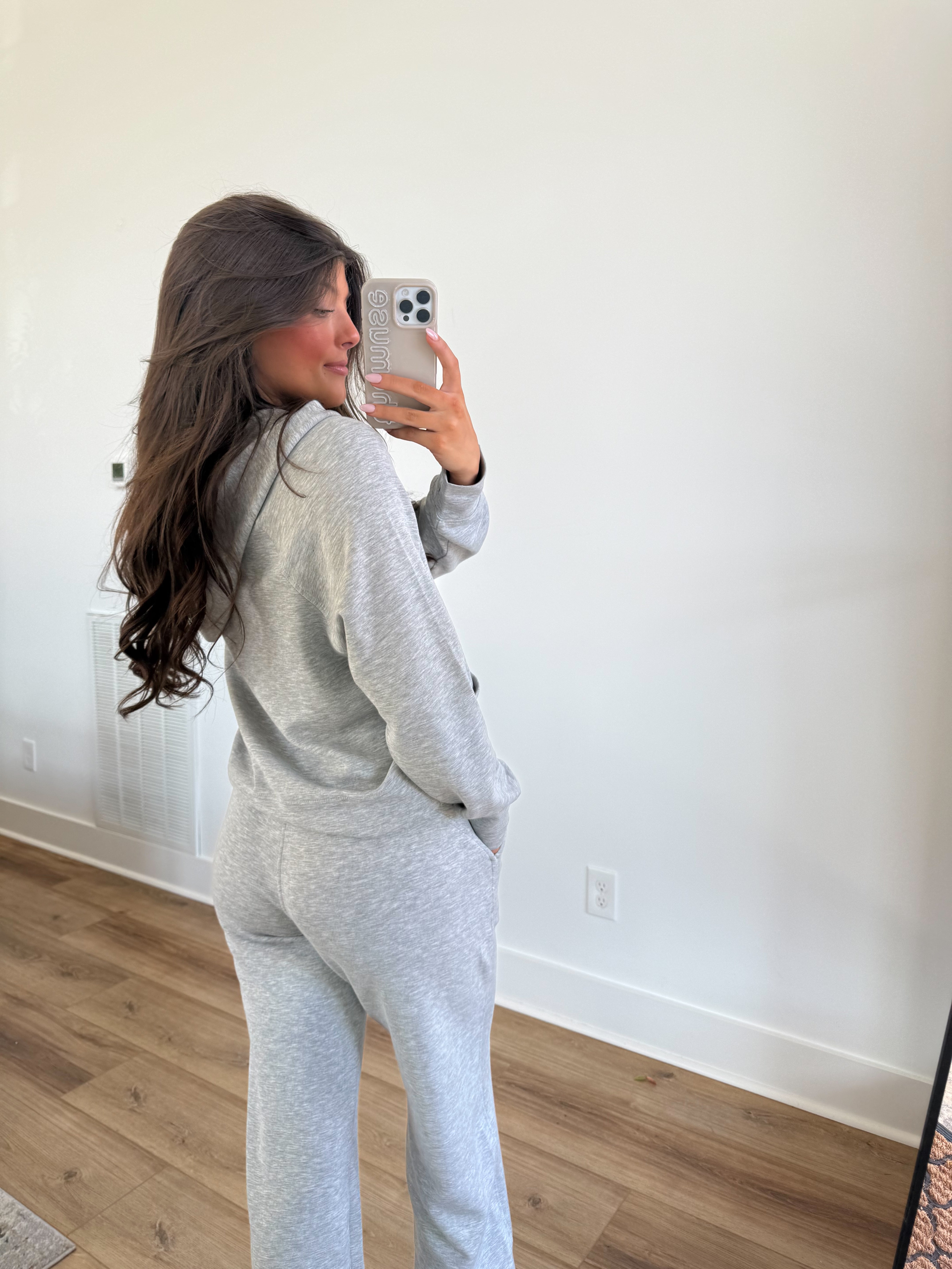 Butter Luxe Lounge Hoodie Set (Grey)