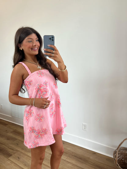 Pretty In Pink Flower Dress