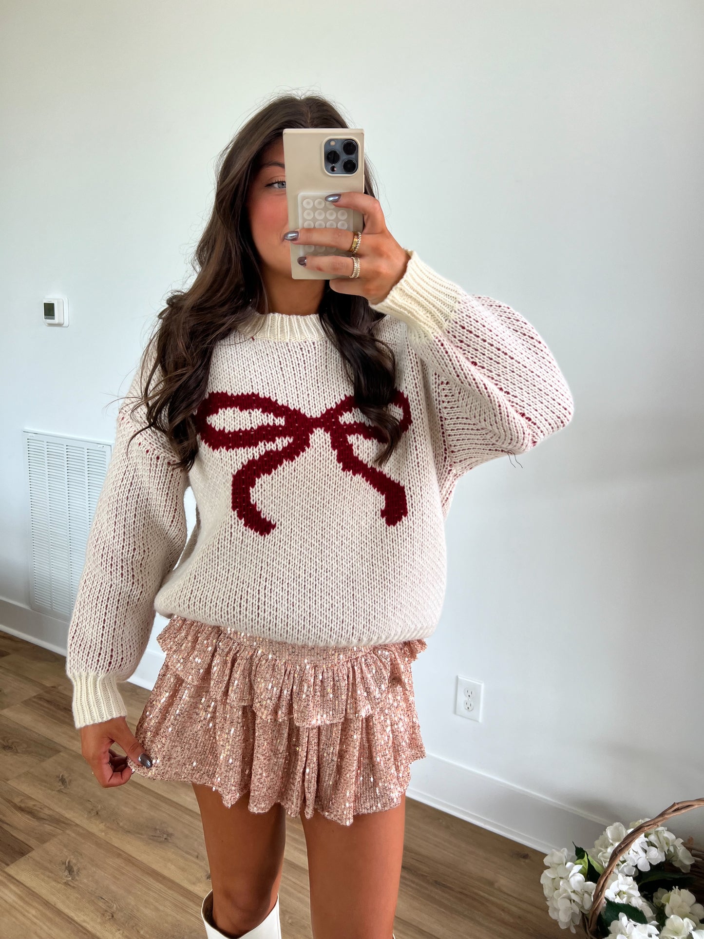 Bow Knit Sweater