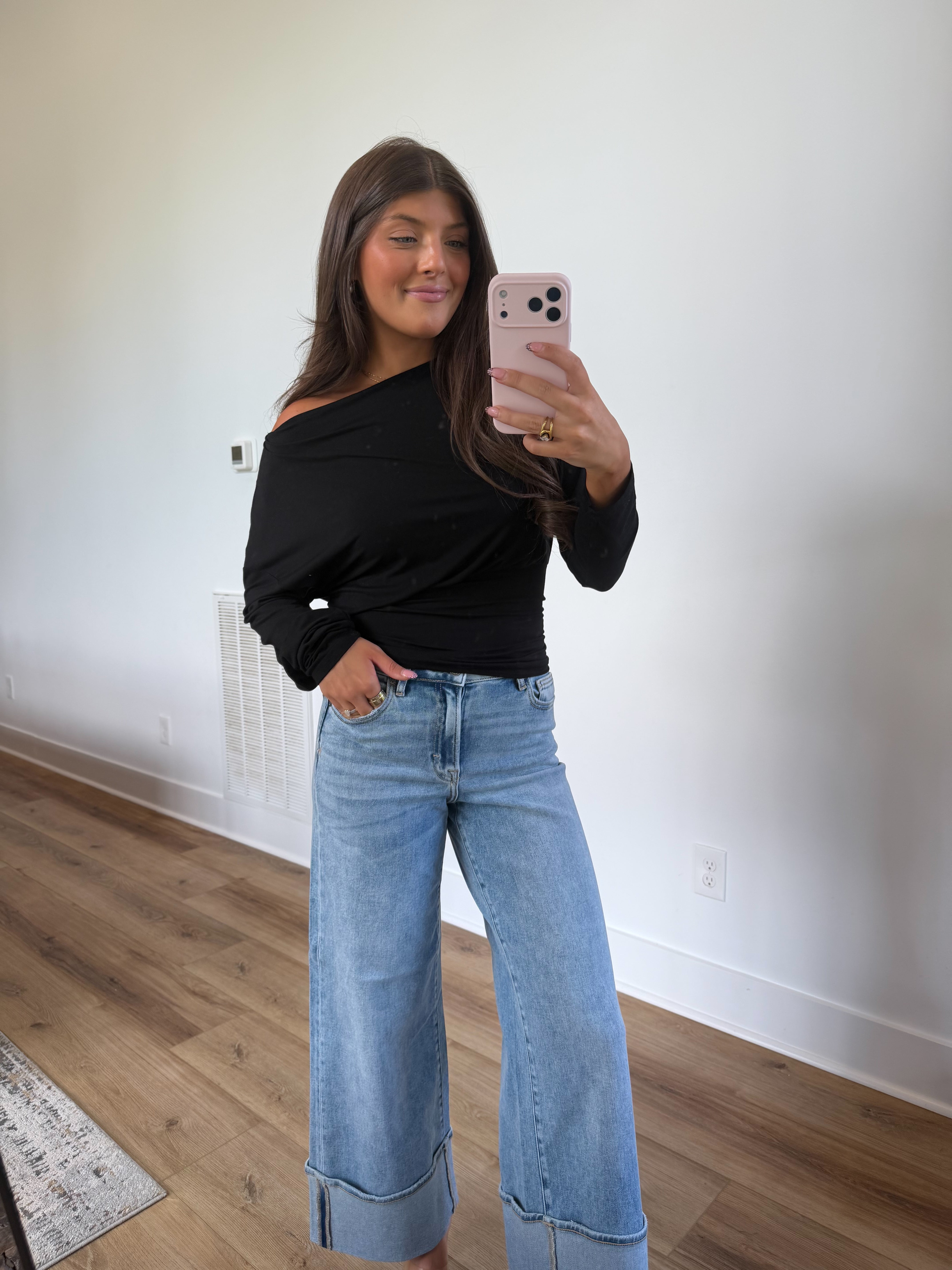 Blackout Slouch Top