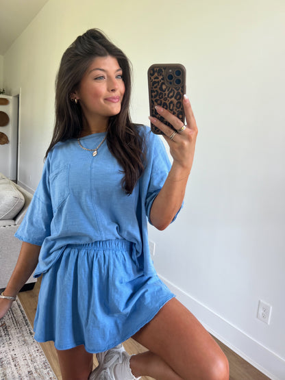 Blue Out The Door Set