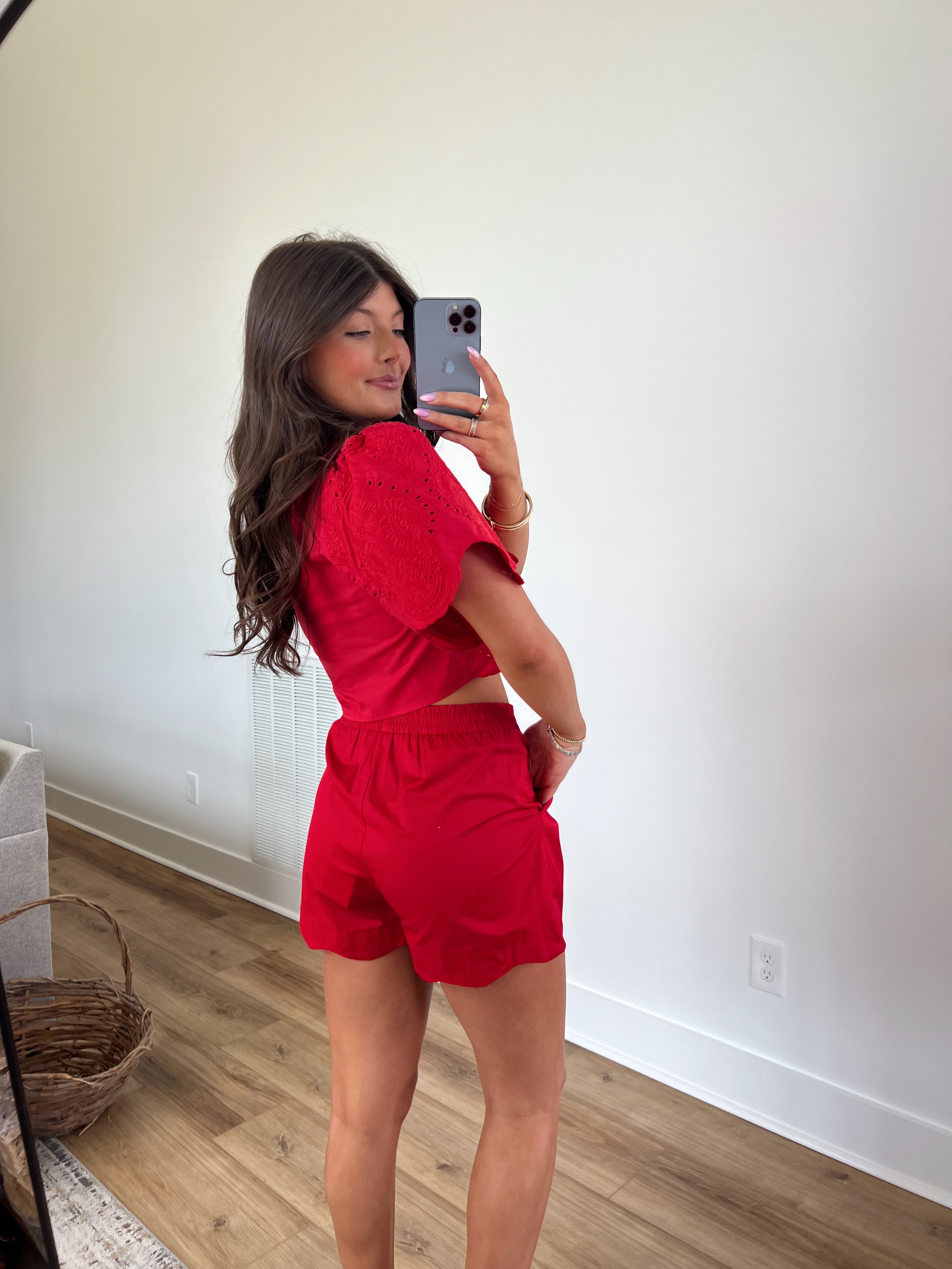 Red Reef Shorts Set