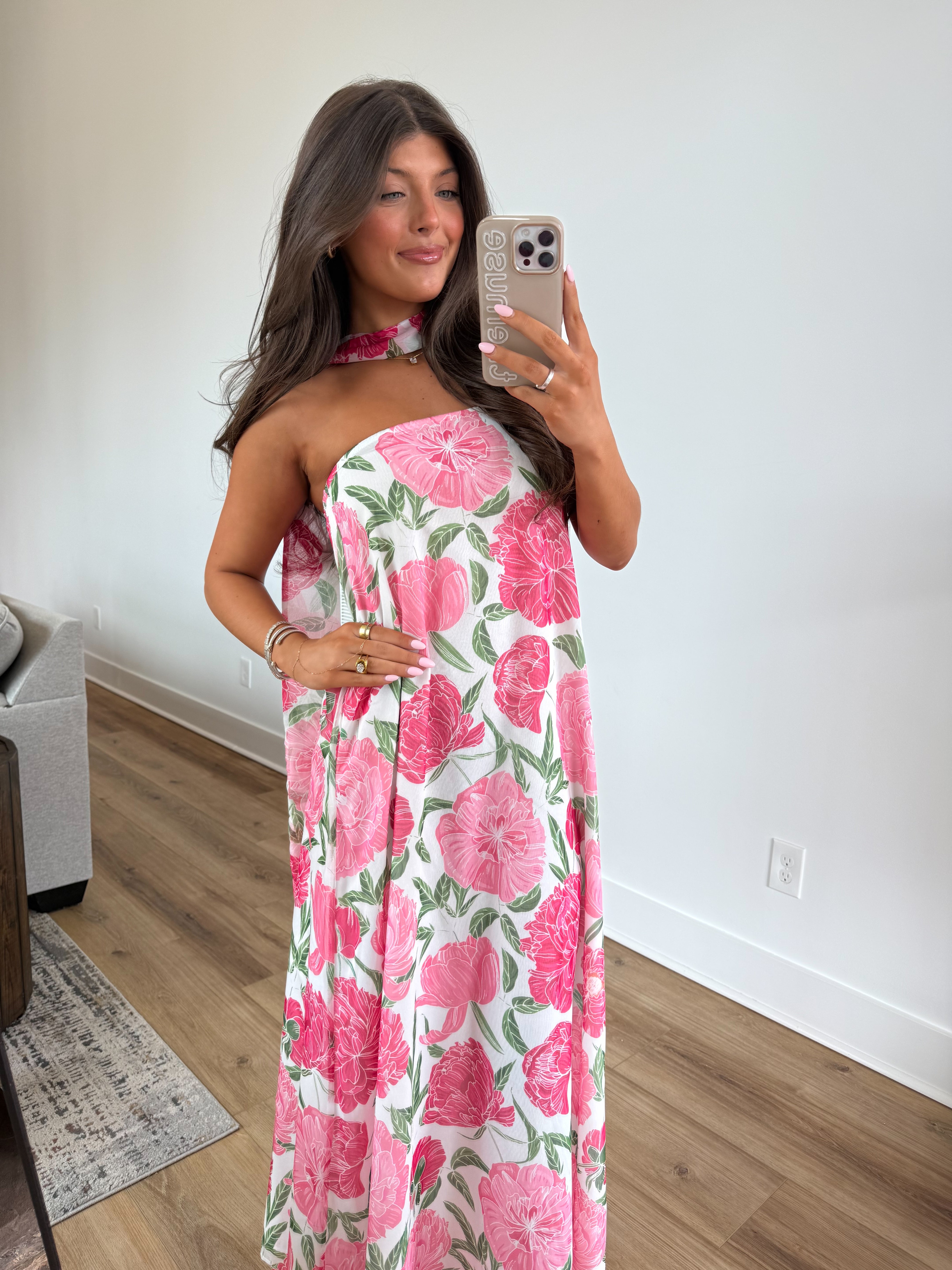 The Celeste Dress (Pink) (Restock) – Shop The Muse