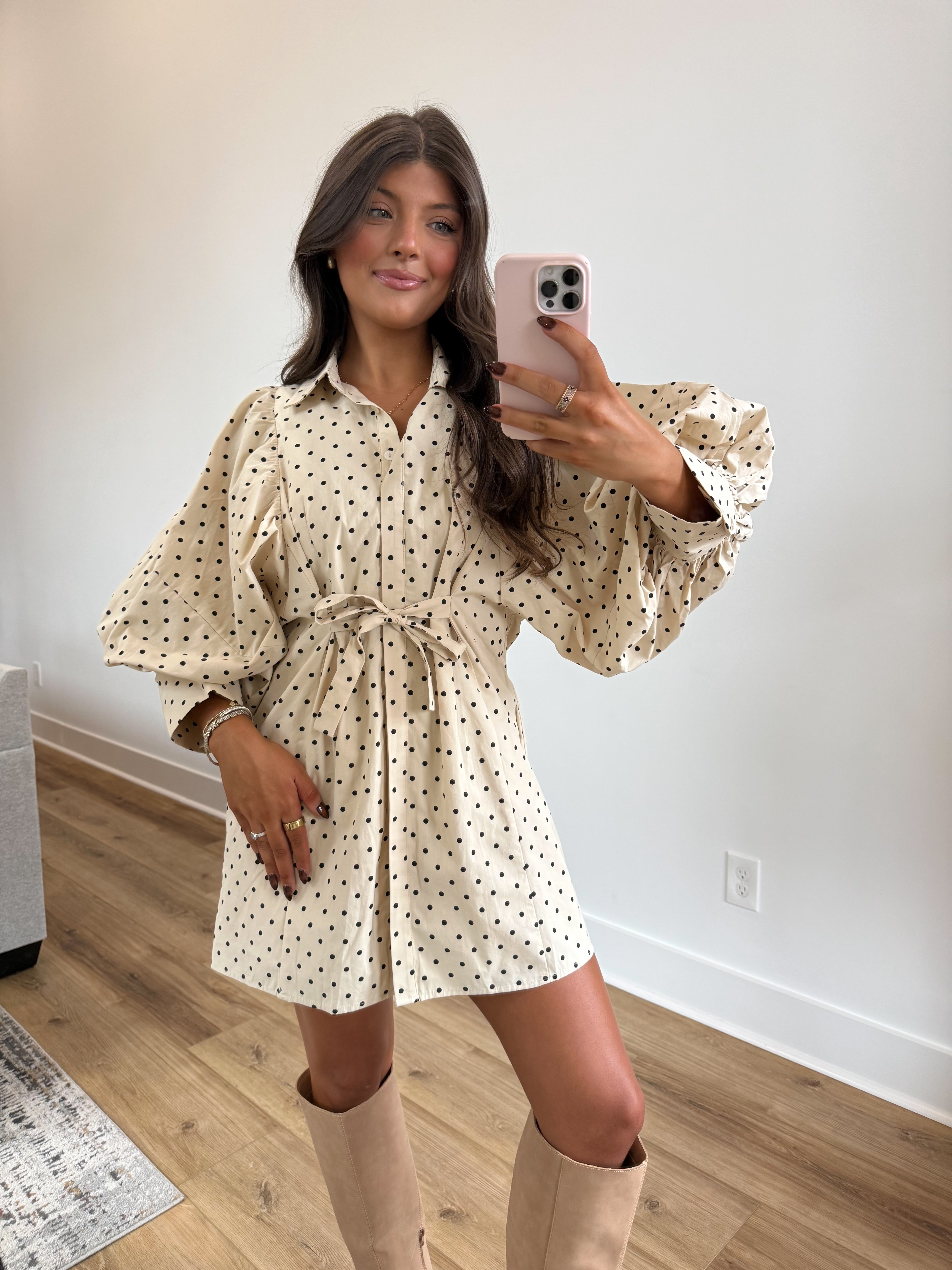 Sunday Morning Dress (Polka Dot)