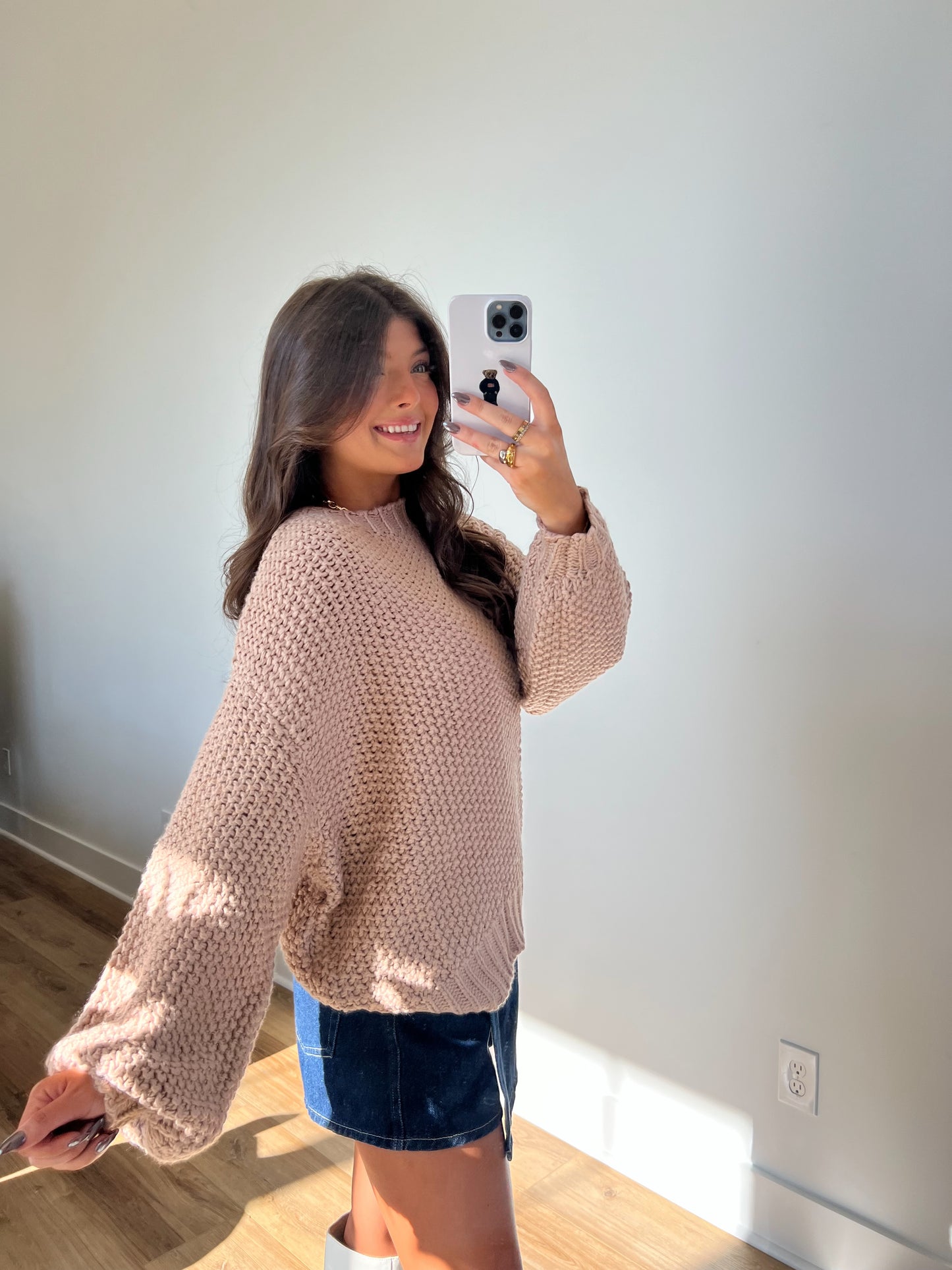 Chunky Yarn Sweater